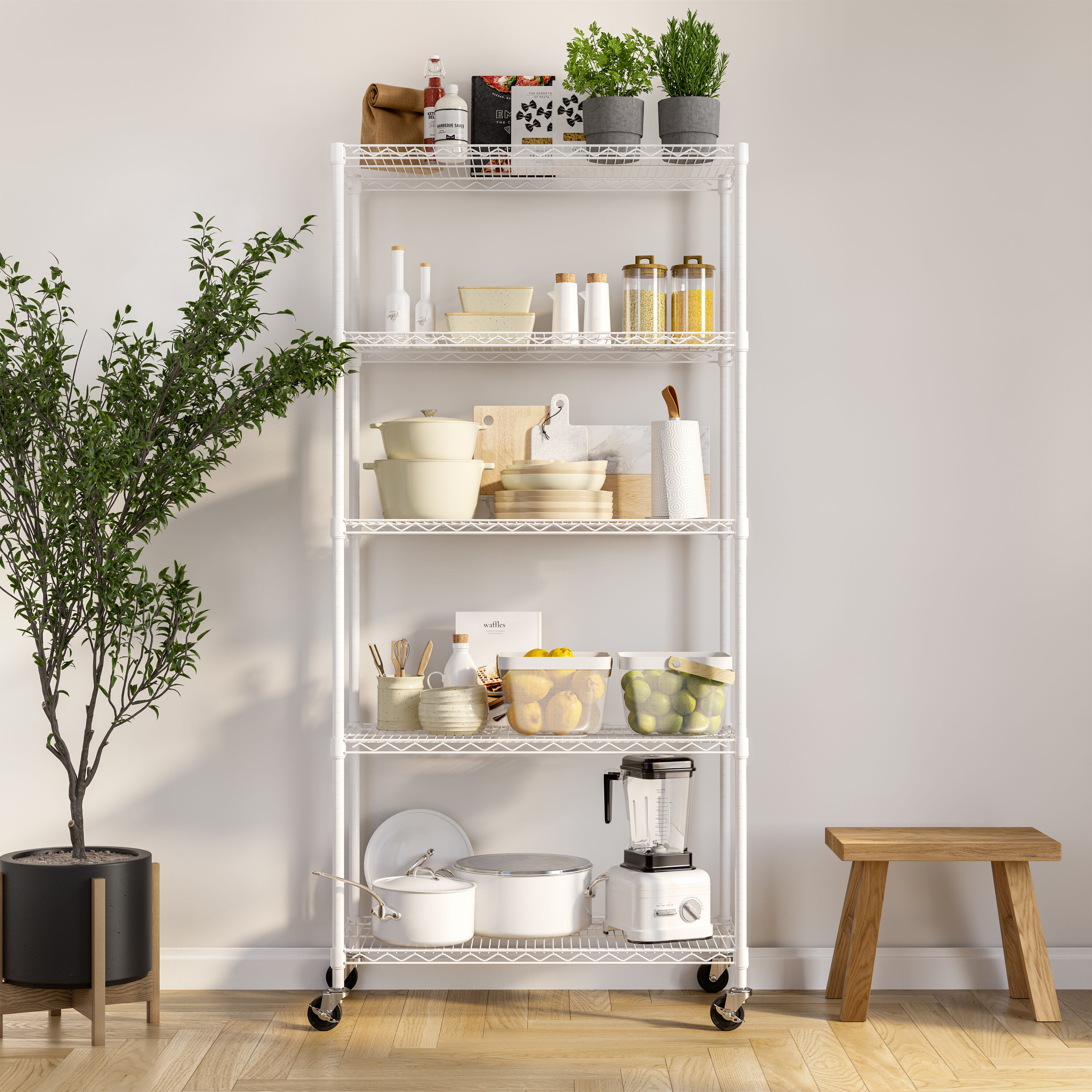 Seville Classics SHE15392B Free-Standing-Shelving - View #2