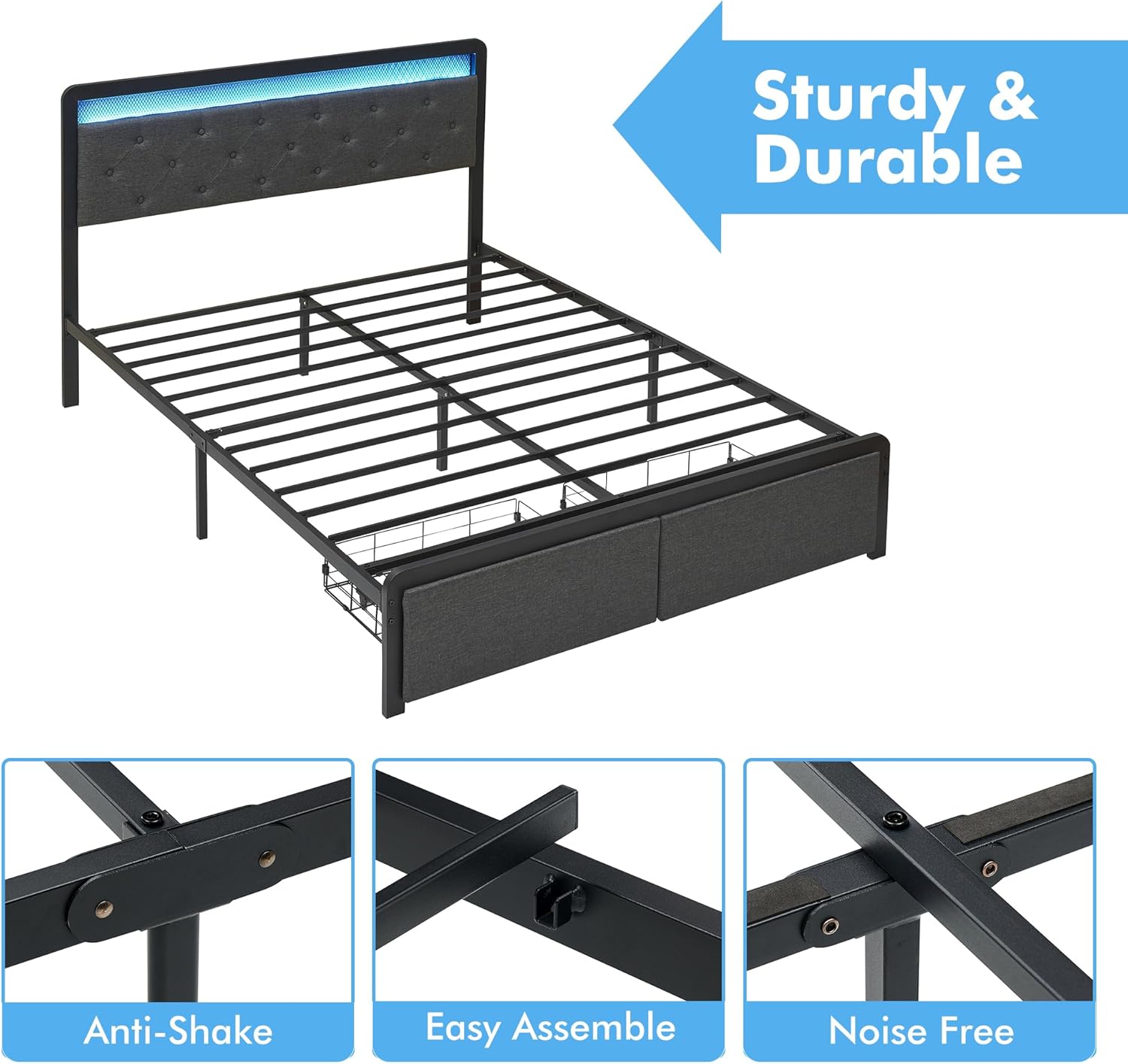 Qeetex LHF-BED-PHO-0YJCPY6R beds - View #5