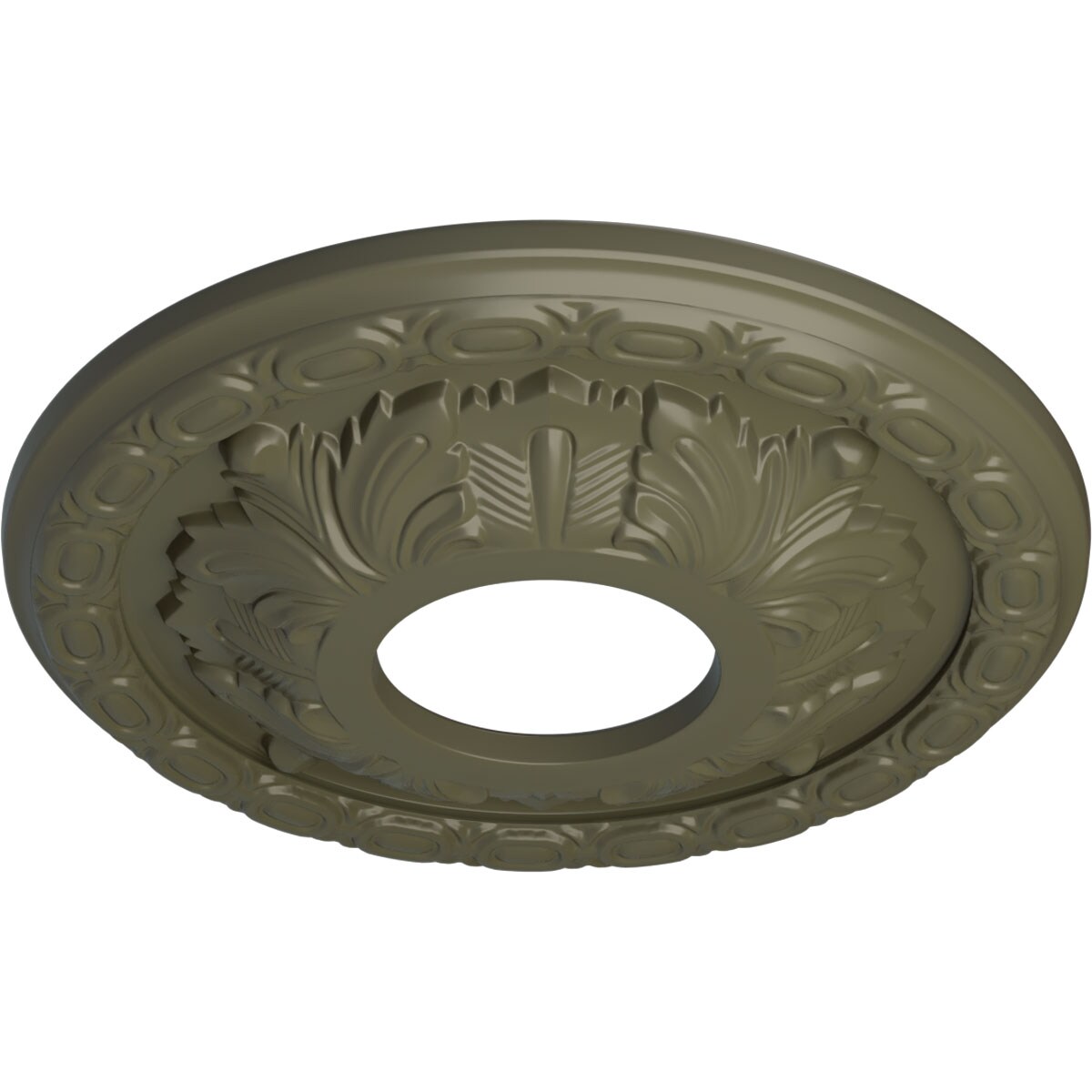 Ekena Millwork CM11LFPTF Ceiling-Medallions - View #2
