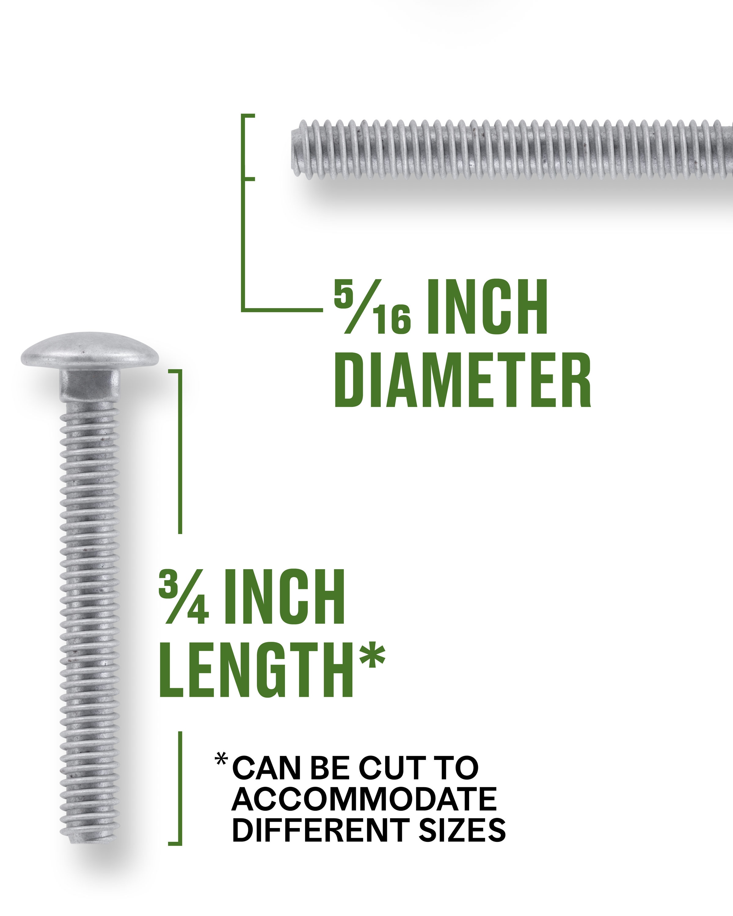 Hillman 812536 Metric-Carriage-Bolts - View #3