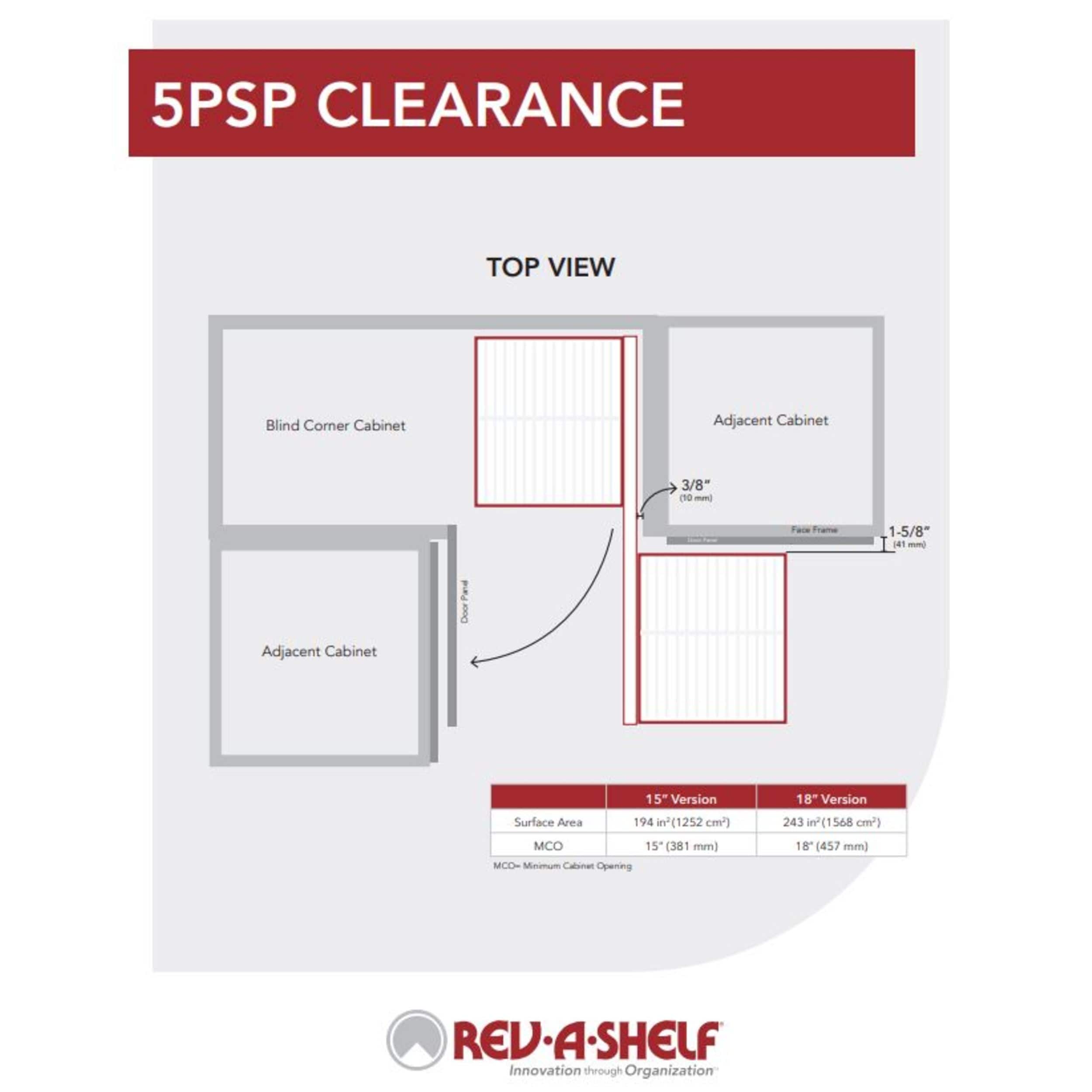 Rev-A-Shelf 53PSP3-18SC-GR Pull-Out-Cabinet-Baskets - View #6