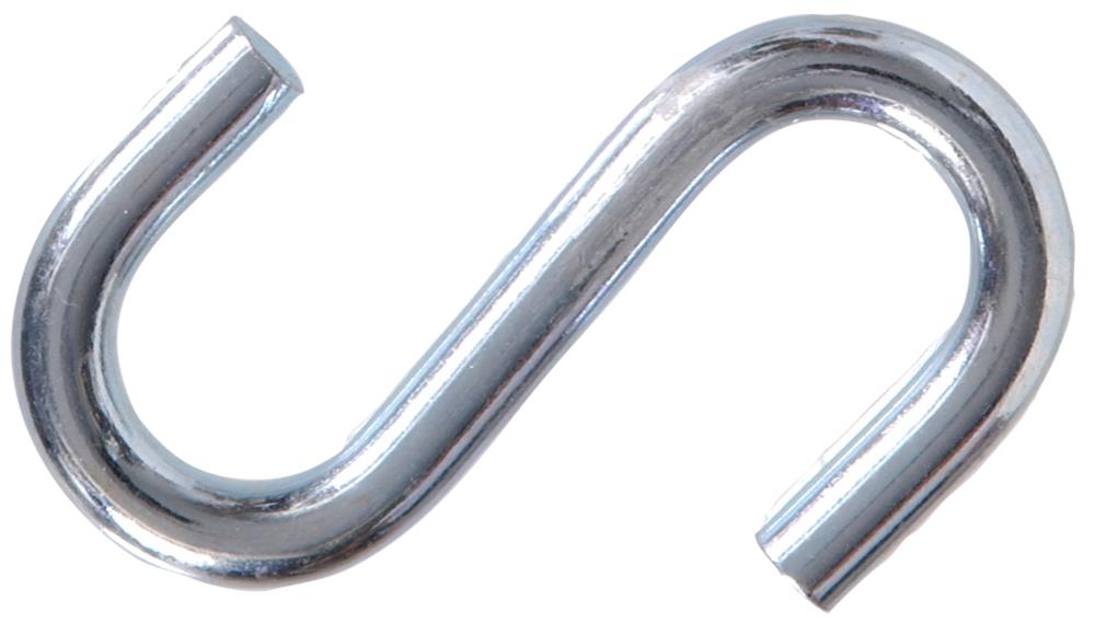 Hillman 0.16-in Zinc Steel S-hook (20-Pack) in the Hooks department at