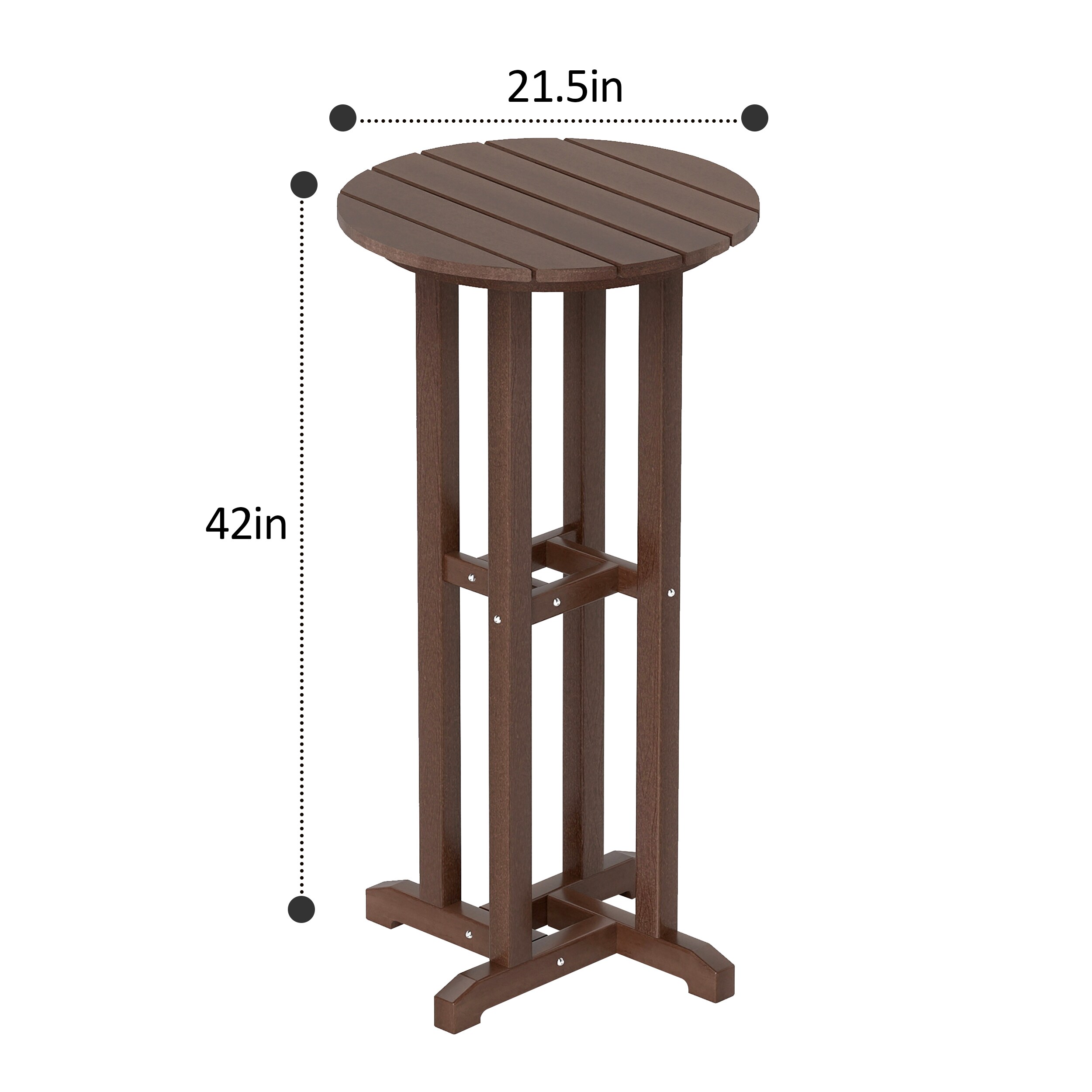 LIVIZA TDS12062BN Patio-Tables - View #2