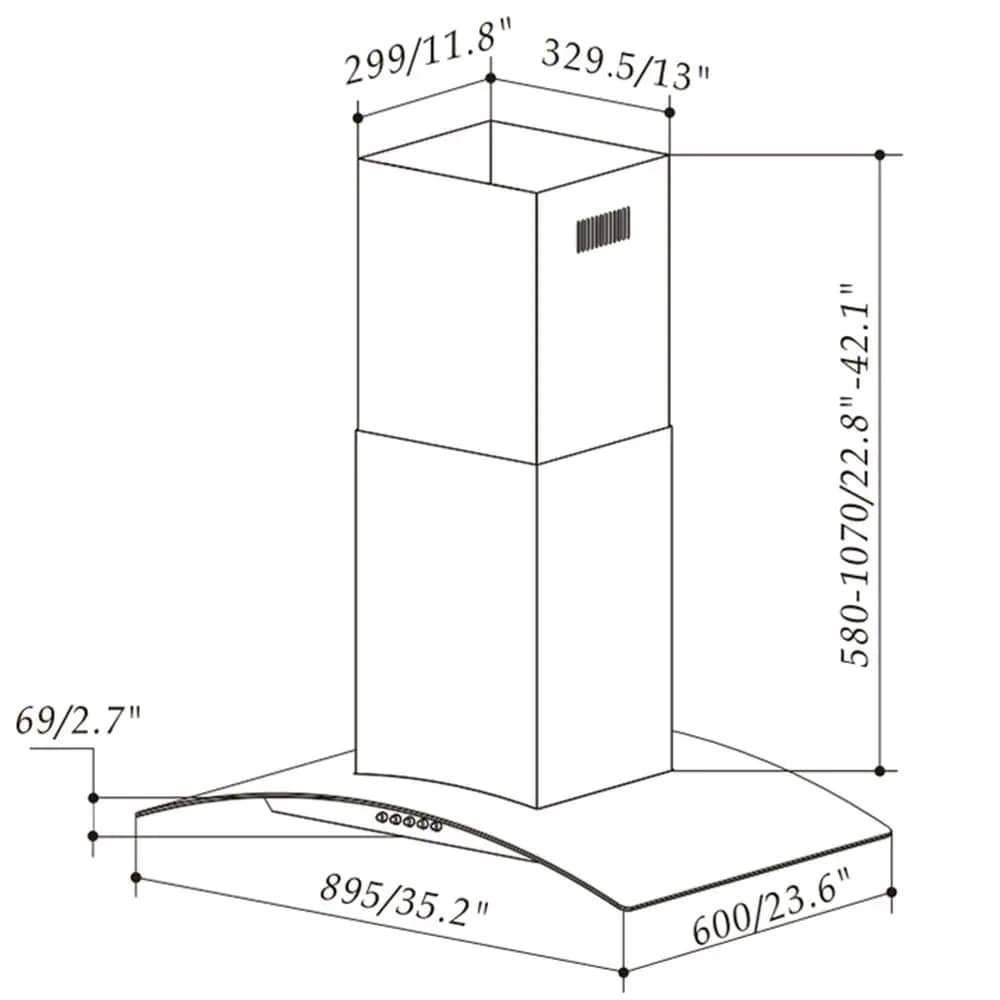 Jeremy Cass LSFSJTDOE21 Wall-Mounted-Range-Hoods - View #12