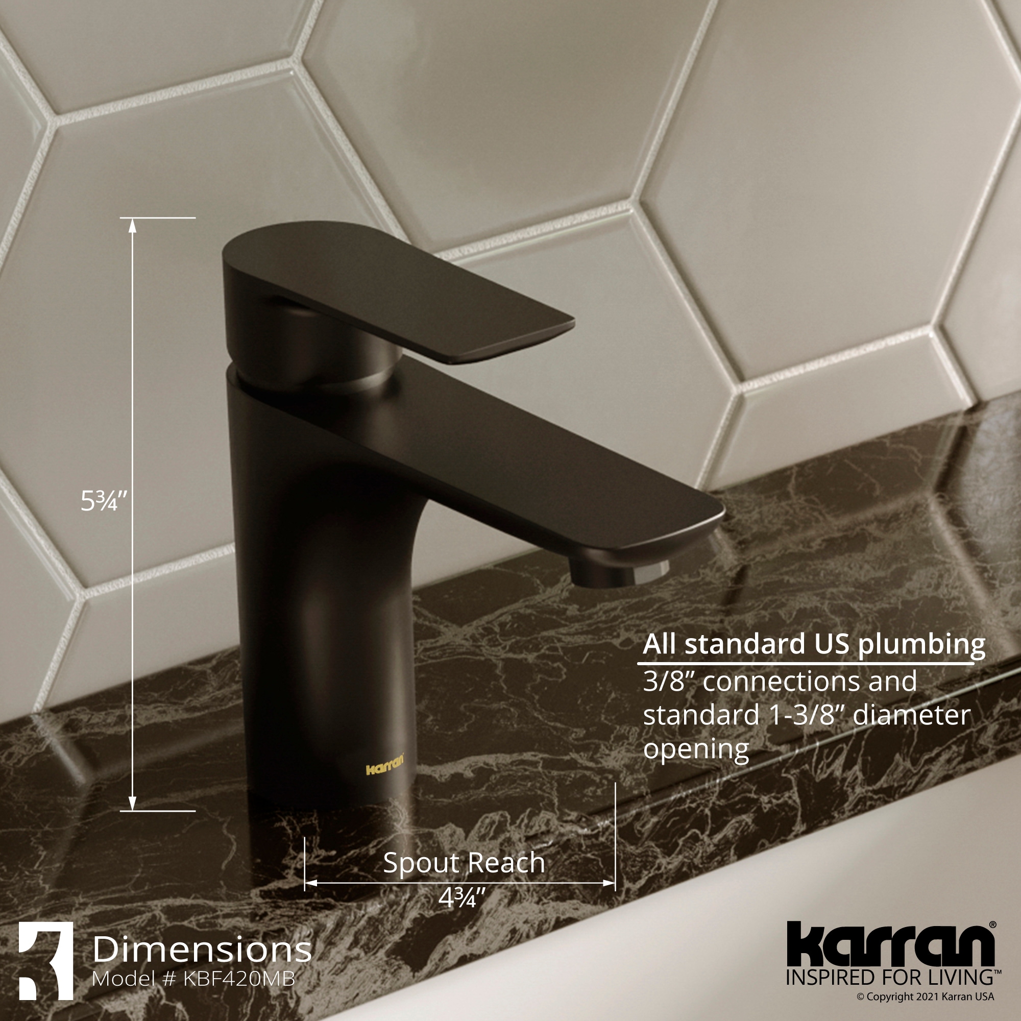 Karran KBF420MB Lavatory-Faucets - View #5