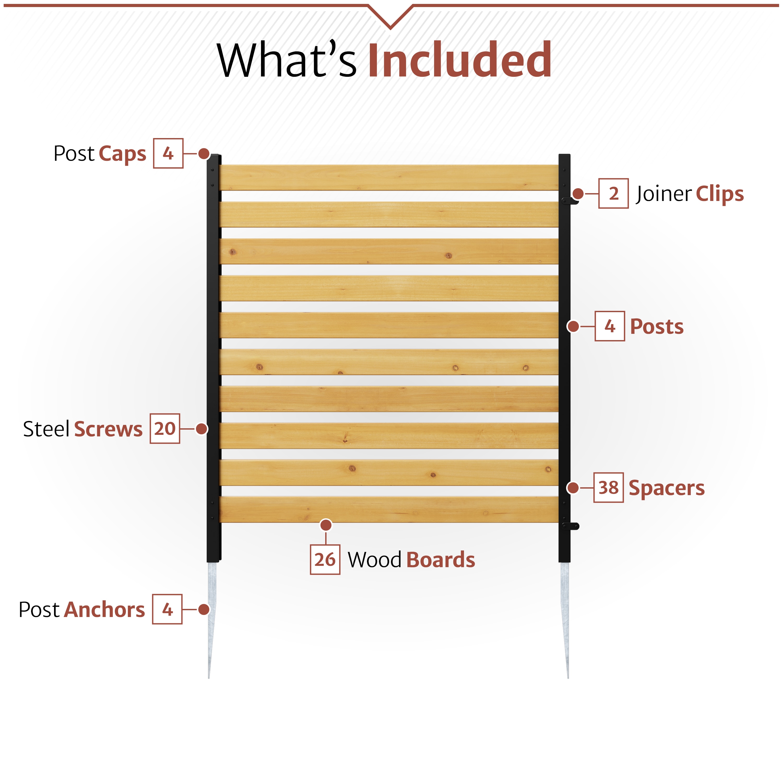 Enclo Privacy Screens EC18009 Outdoor-Privacy-Screen - View #6
