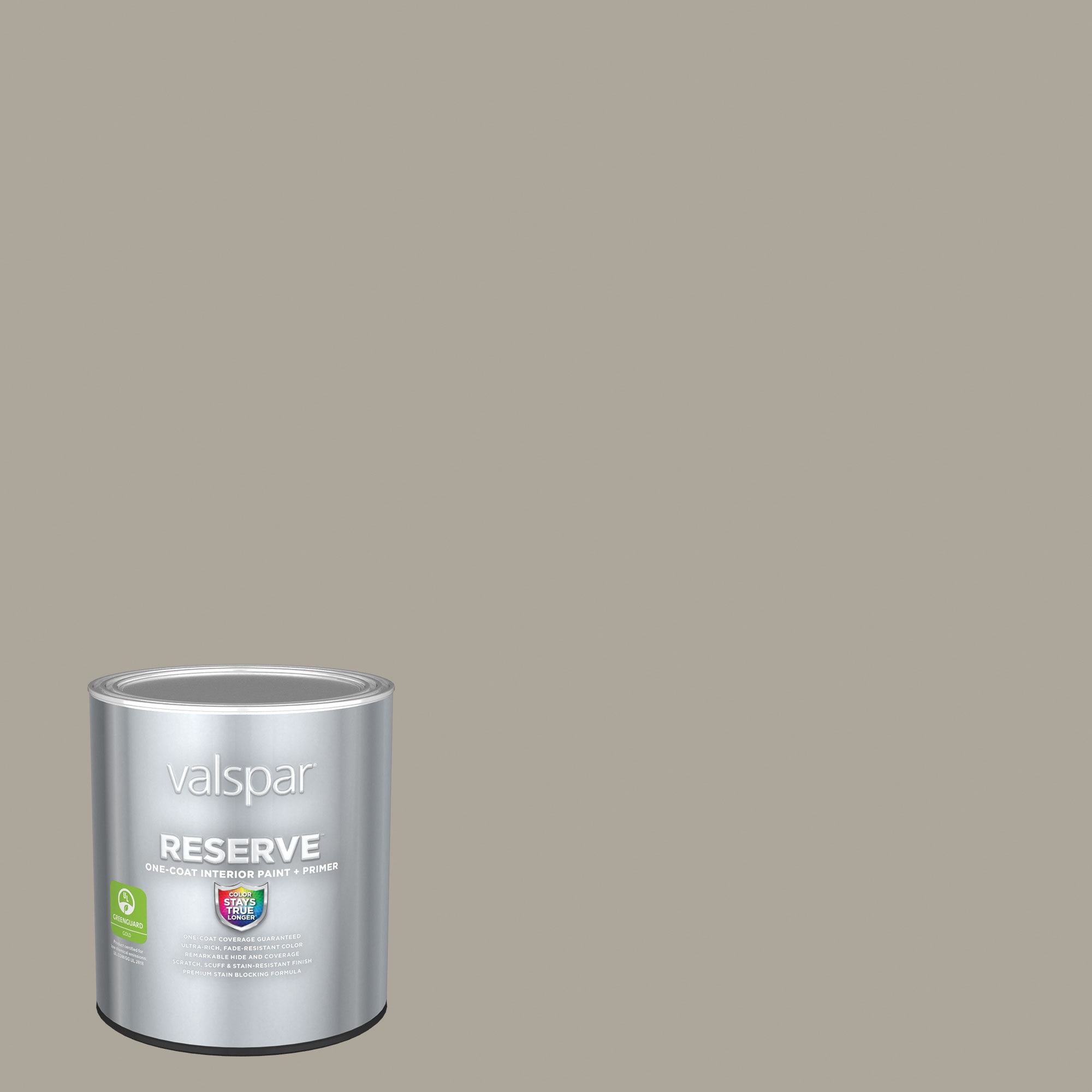 Valspar 6004-1C-2916566 Reserve Satin Ashen Grey 6004-1C Latex Interior Paint Paint + Primer ( 1-quart )