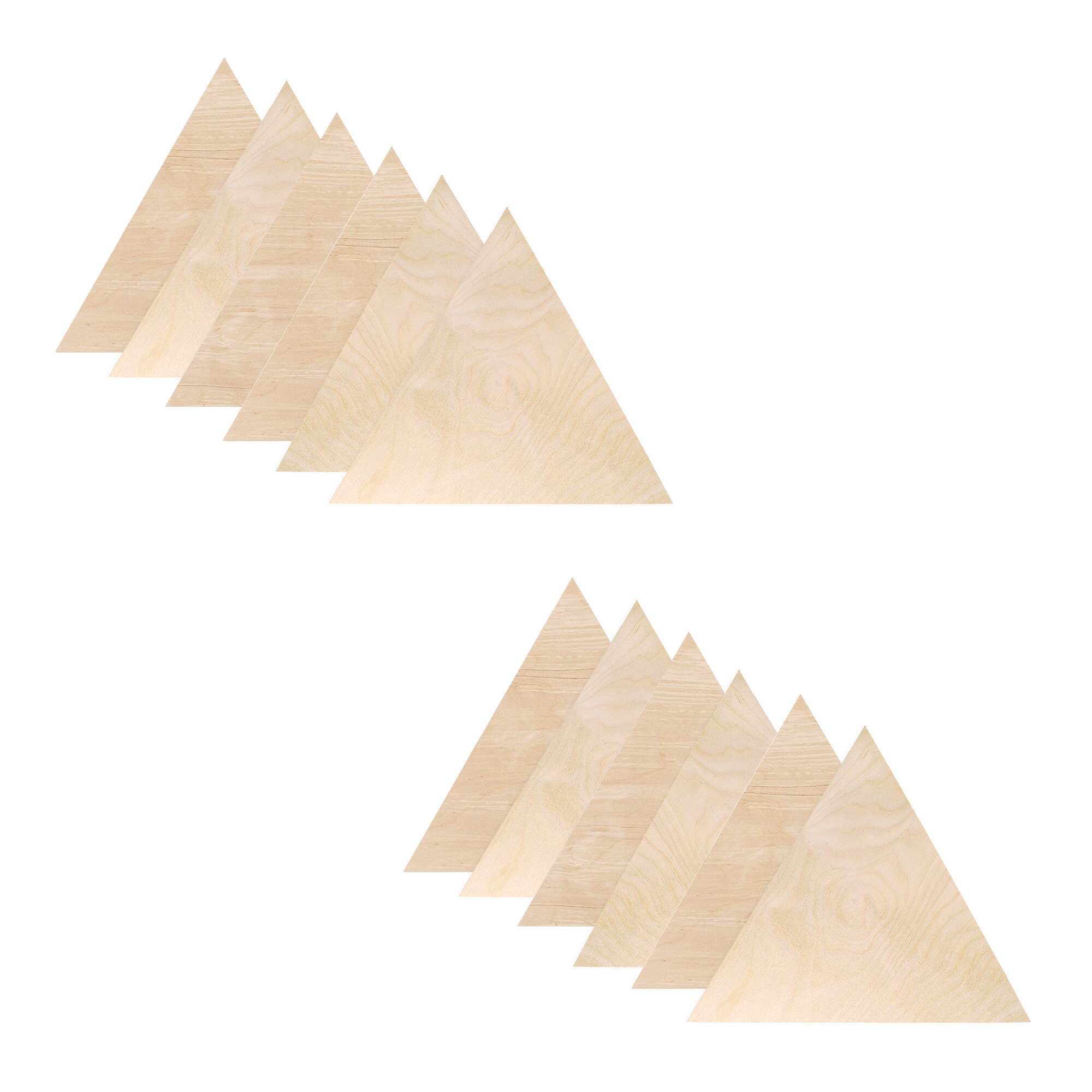Handprint 495069  1/2 In. X 12 In. Birch Plywood Triangles (3-pack)