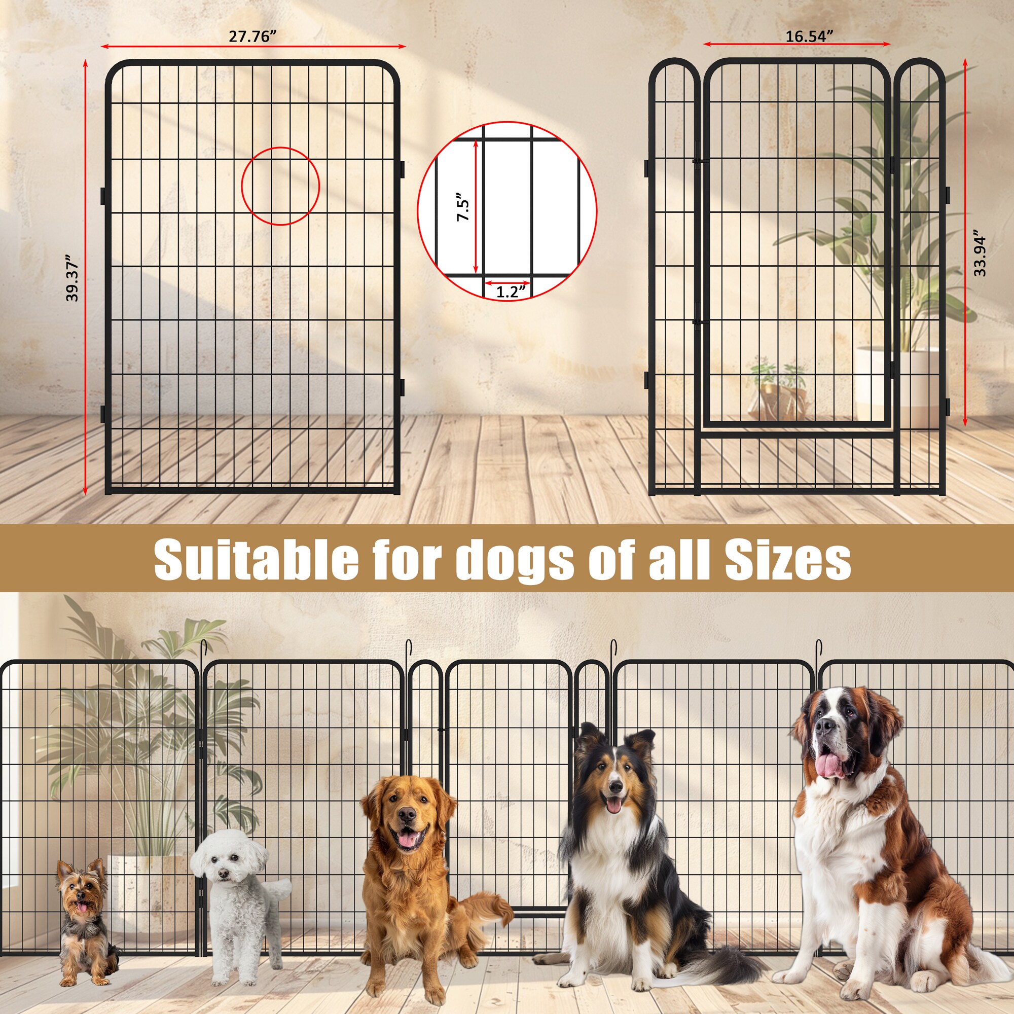 Gaierptone CRXPK6BYVE9 Pet-Crates-Carriers - View #5
