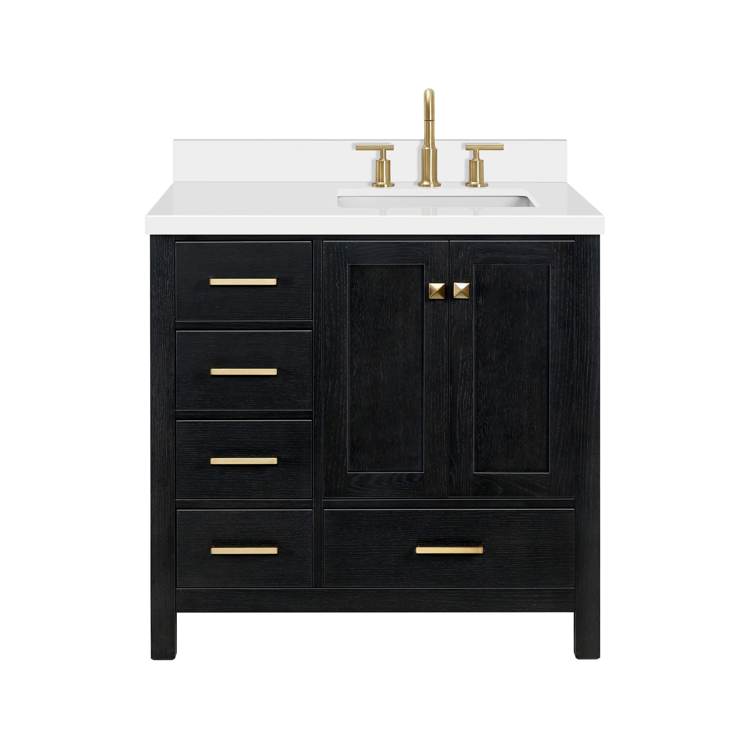 ARIEL A037SRWQRVOBLO Bath-Vanity-Combo - View #2