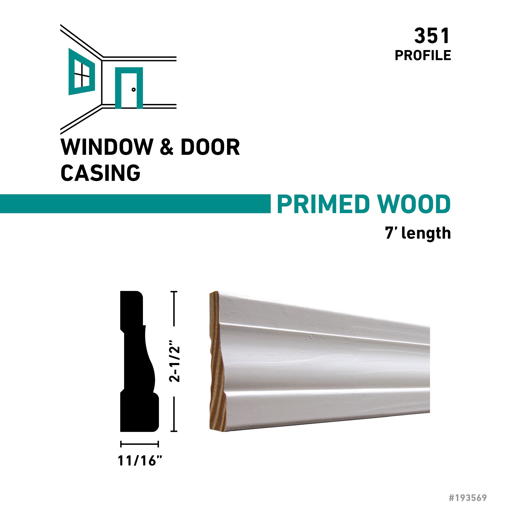 RELIABILT 35170FJPMD Window-Door-Casings - View #3