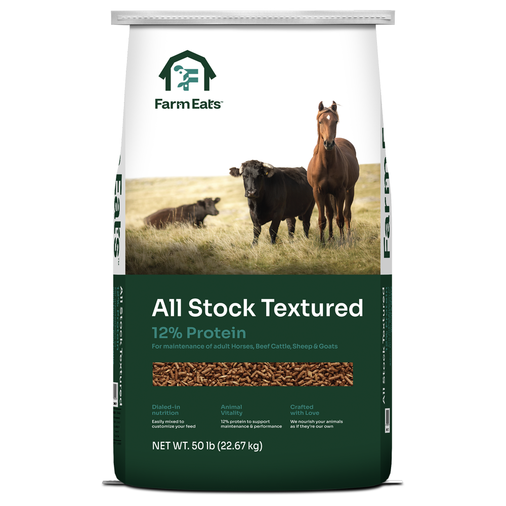 Farm Eats 12% All Stock Textured Pellet Sweet Feed 50-lb Bag 3009802 