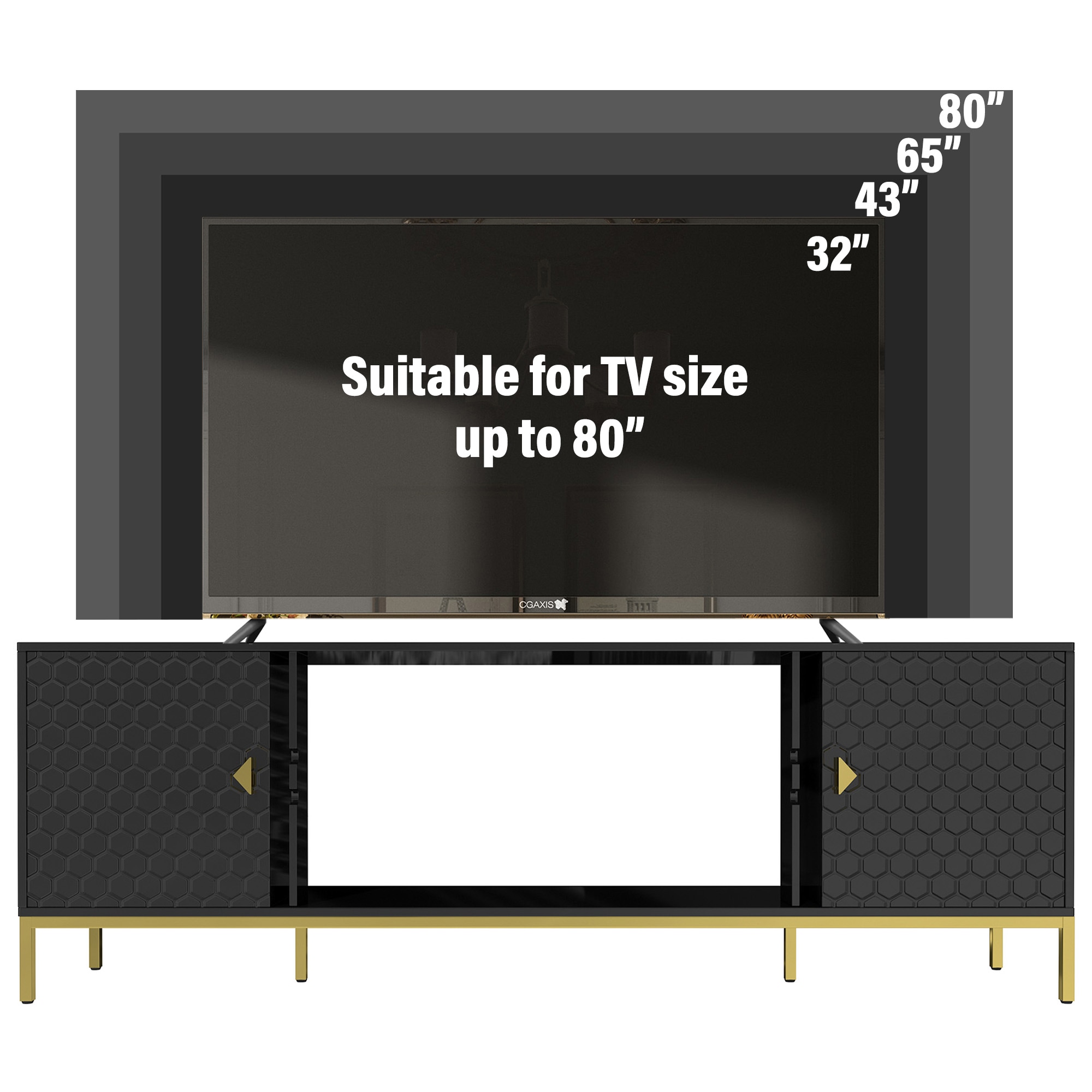 Mondawe OR-MF770B-WS Tv-Stands - View #8