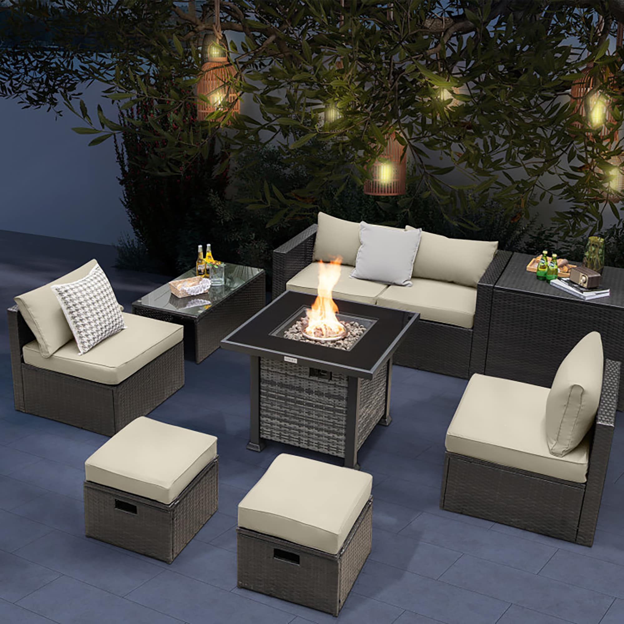 CASAINC CEW-HY3615DBBG Patio-Conversation-Sets - View #2