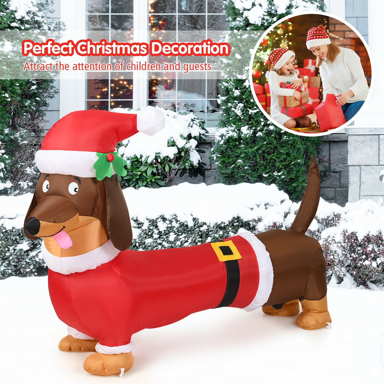 WELLFOR HYZ22881US Christmas-Inflatables - View #10