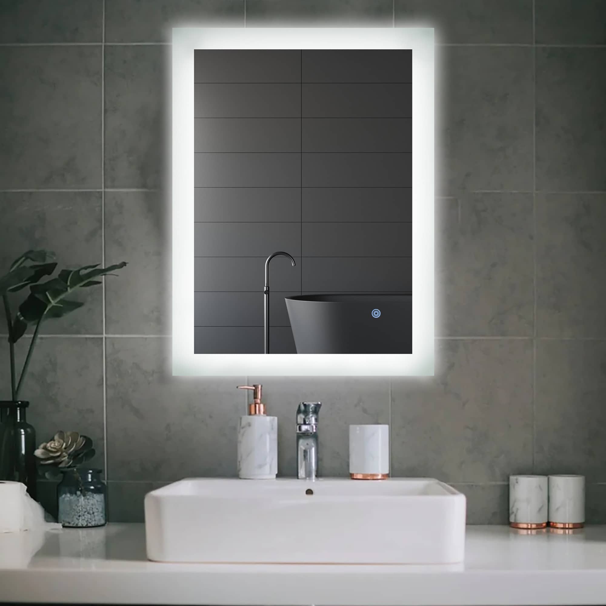 Forclover WBSGOYF11 Framed-Bath-Mirrors - View #10