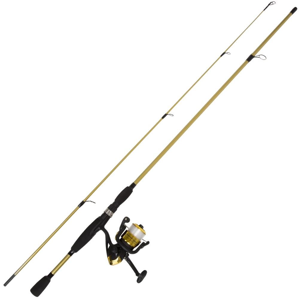 Leisure Sports Fishing Rod and Reel Combo, Spinning Reel, Gear for Bass and  Trout Fishing, Great for Kids, Green 958638ILK