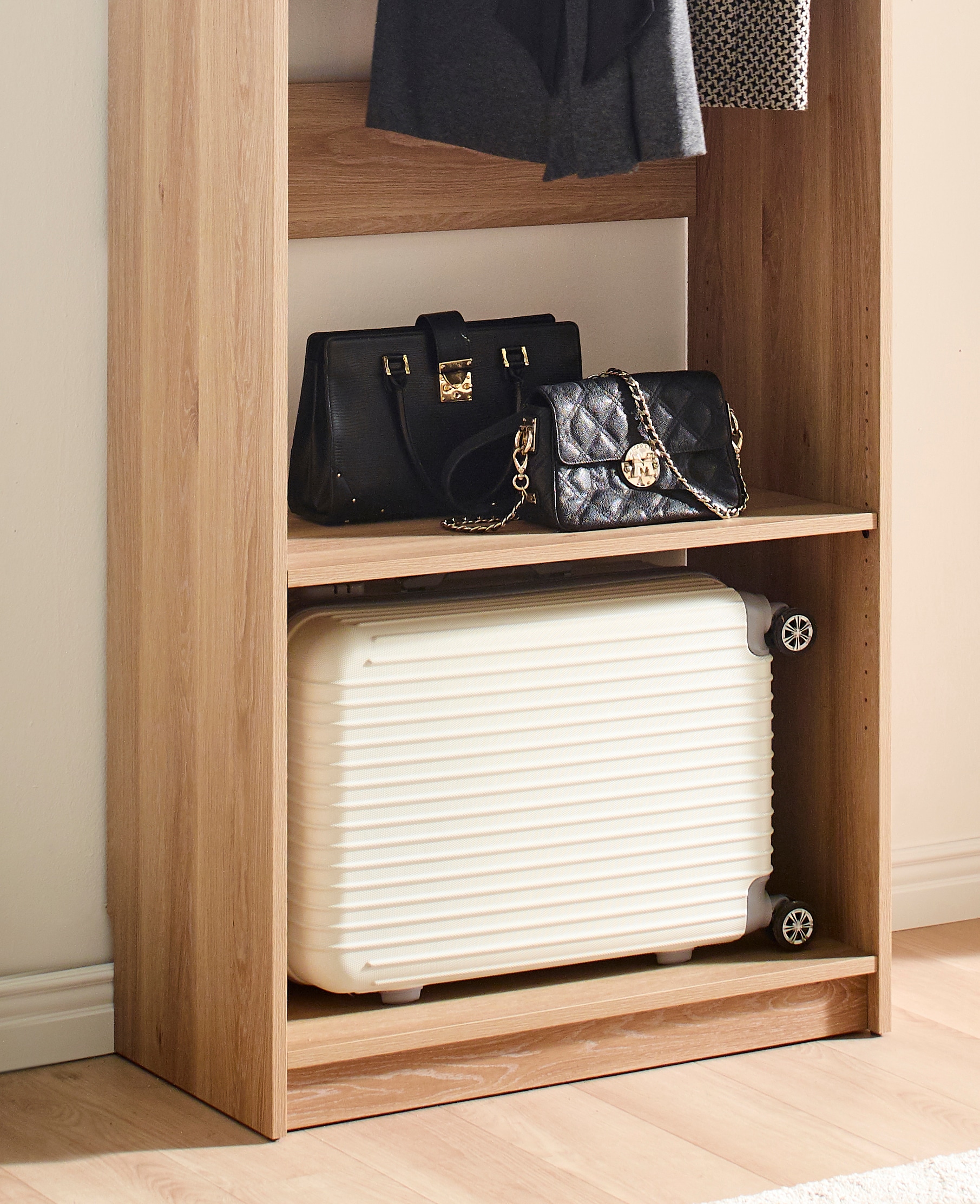 Klair Living PROSPER-B OAK Wood-Closet-Kits - View #3