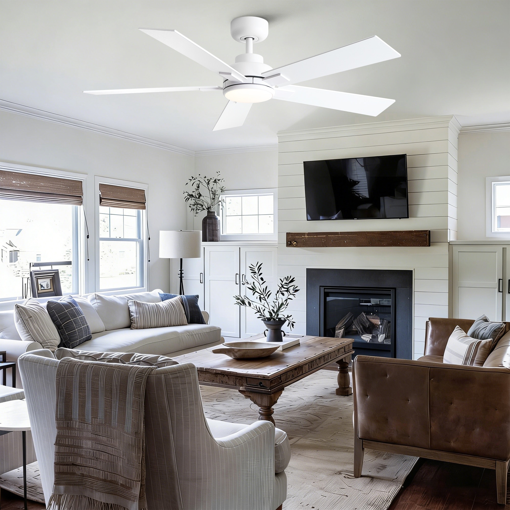 Gleam Flare GF-GG-52K017DDWH Ceiling-Fans - View #6
