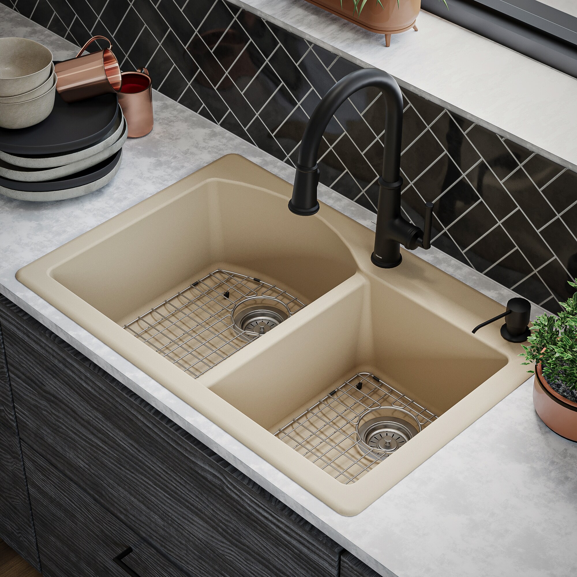 Karran QT-610-BI-PK1 Kitchen-Sinks - View #13