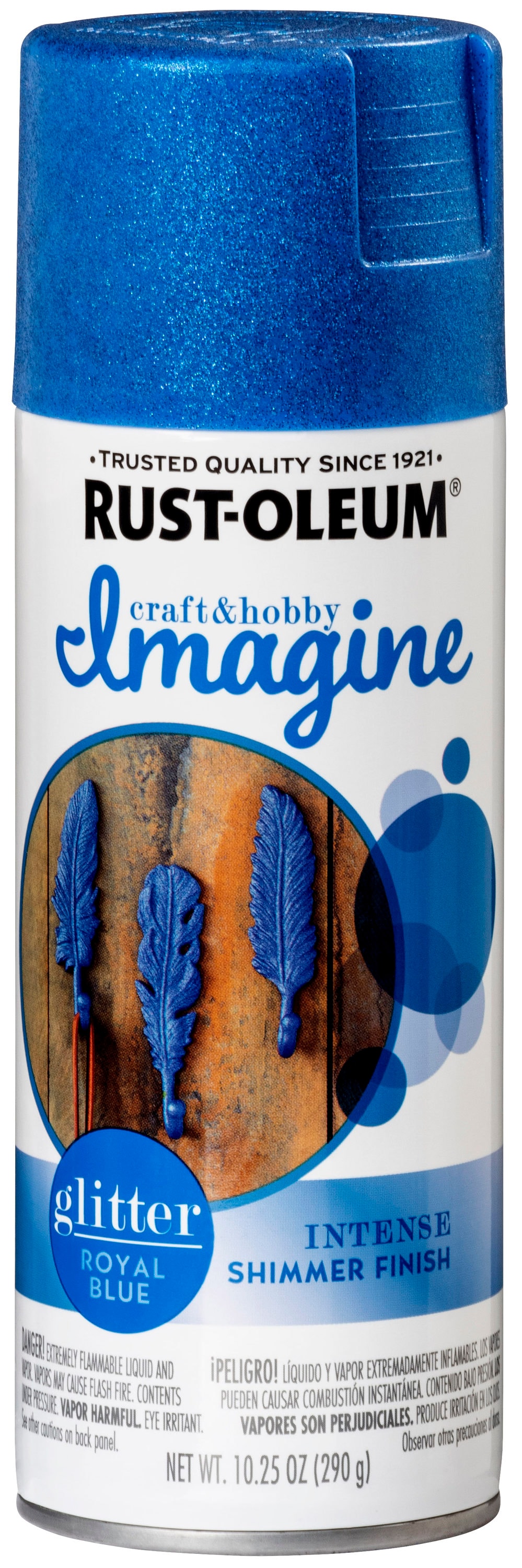 Rust-Oleum Imagine Navy Blue Acrylic Glitter Paint (Half-Pint) in