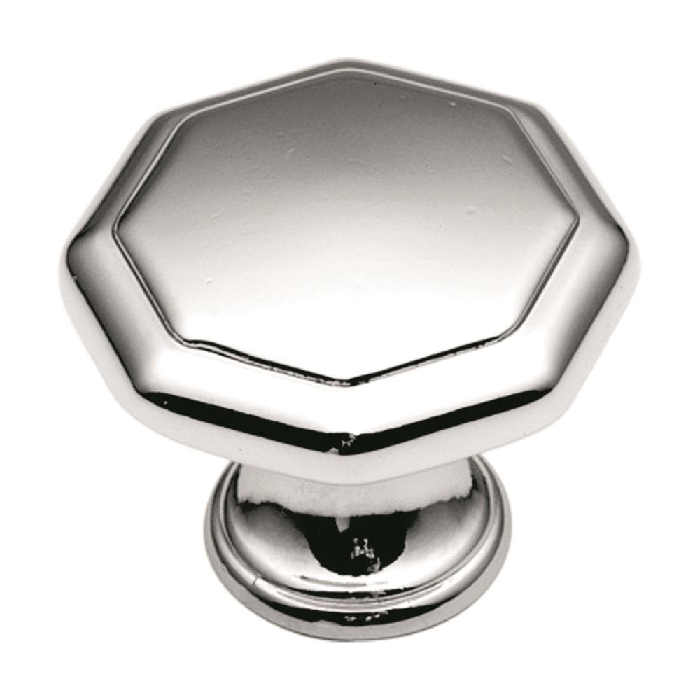 Hickory Hardware P14004-26 Conquest 1-1/8-in Chrome Mushroom Contemporary Cabinet Knob