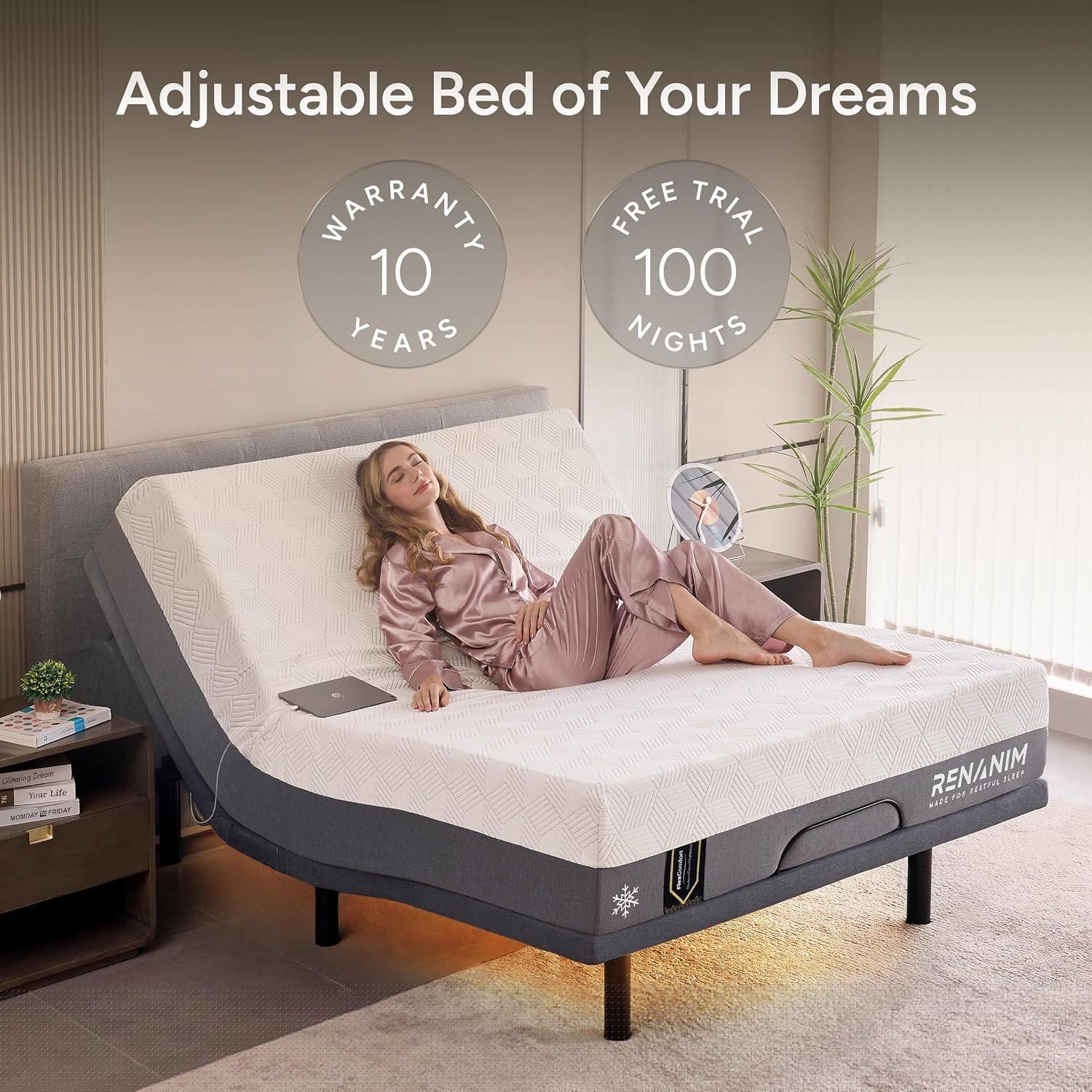 Renanim CKFRM+12HYBMATT beds - View #2