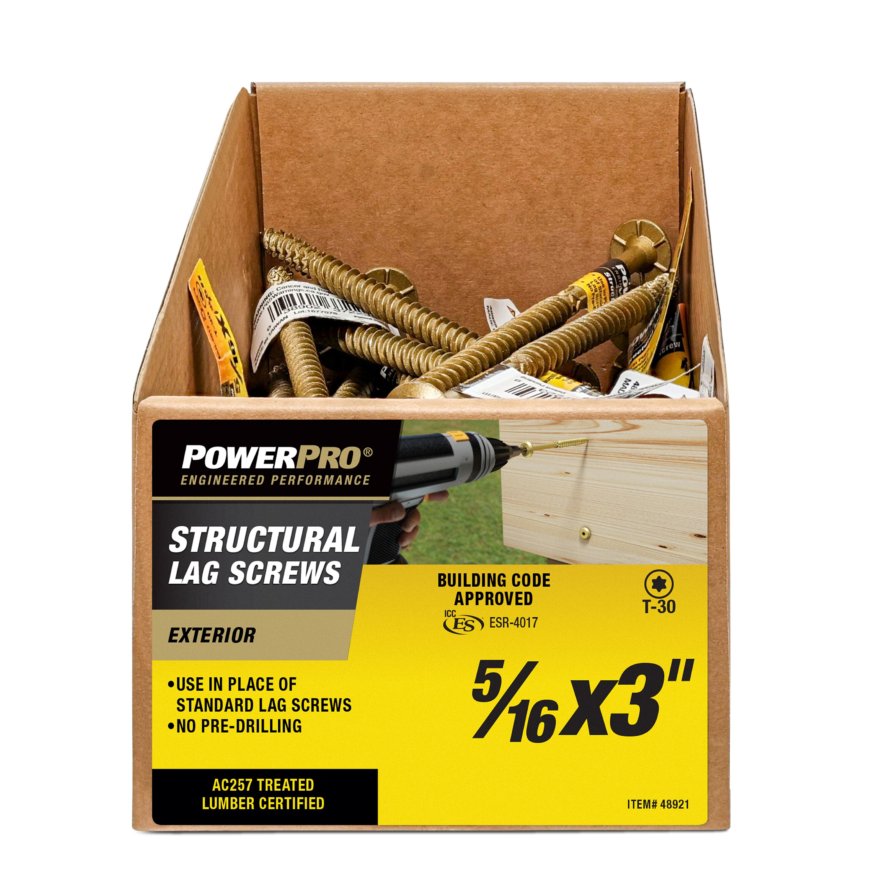 Power Pro 48921 Lag-Screws - View #3