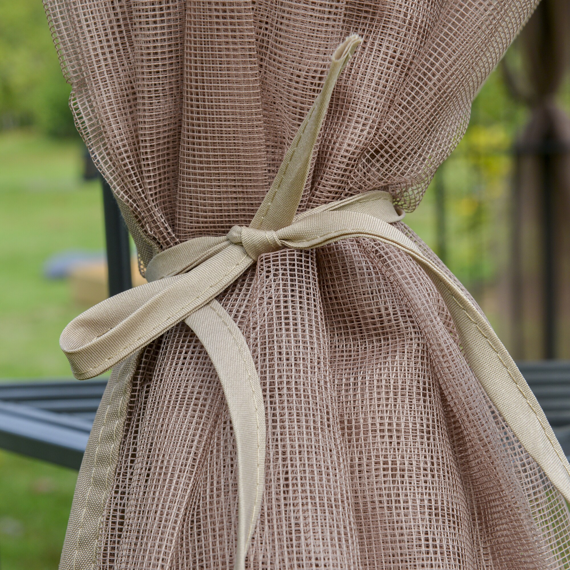 Outsunny 84C-028BN Wood-Resin-Gazebos - View #6