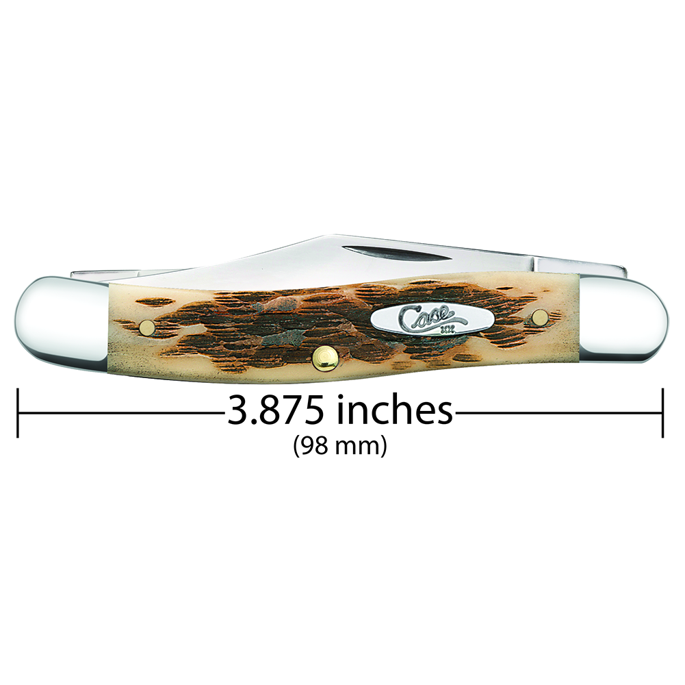 Case Cutlery 2.92-in Stainless Steel Clip Pocket Knife in the 