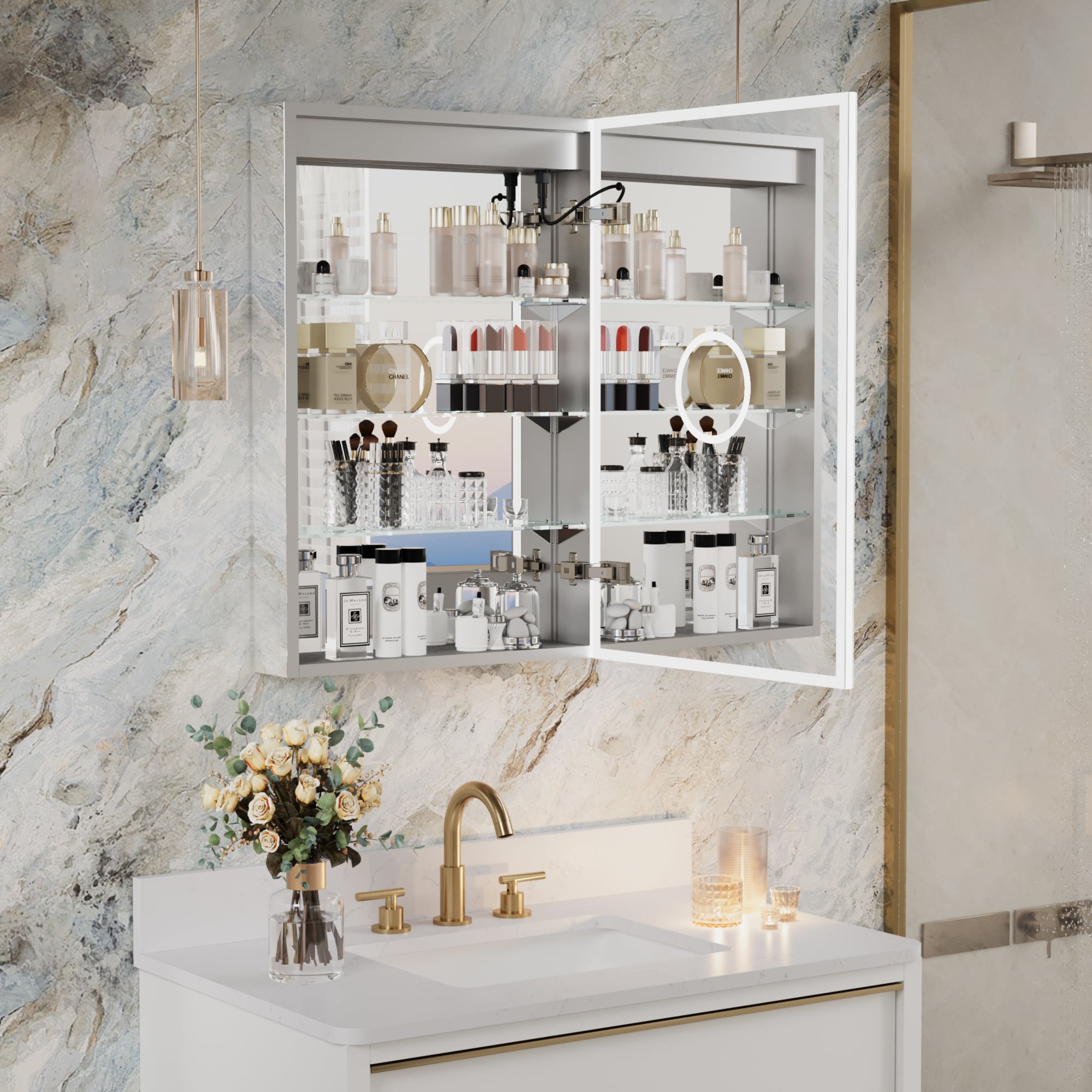Forclover MEAM-EL2030R Bathroom-Medicine-Cabinets - View #17
