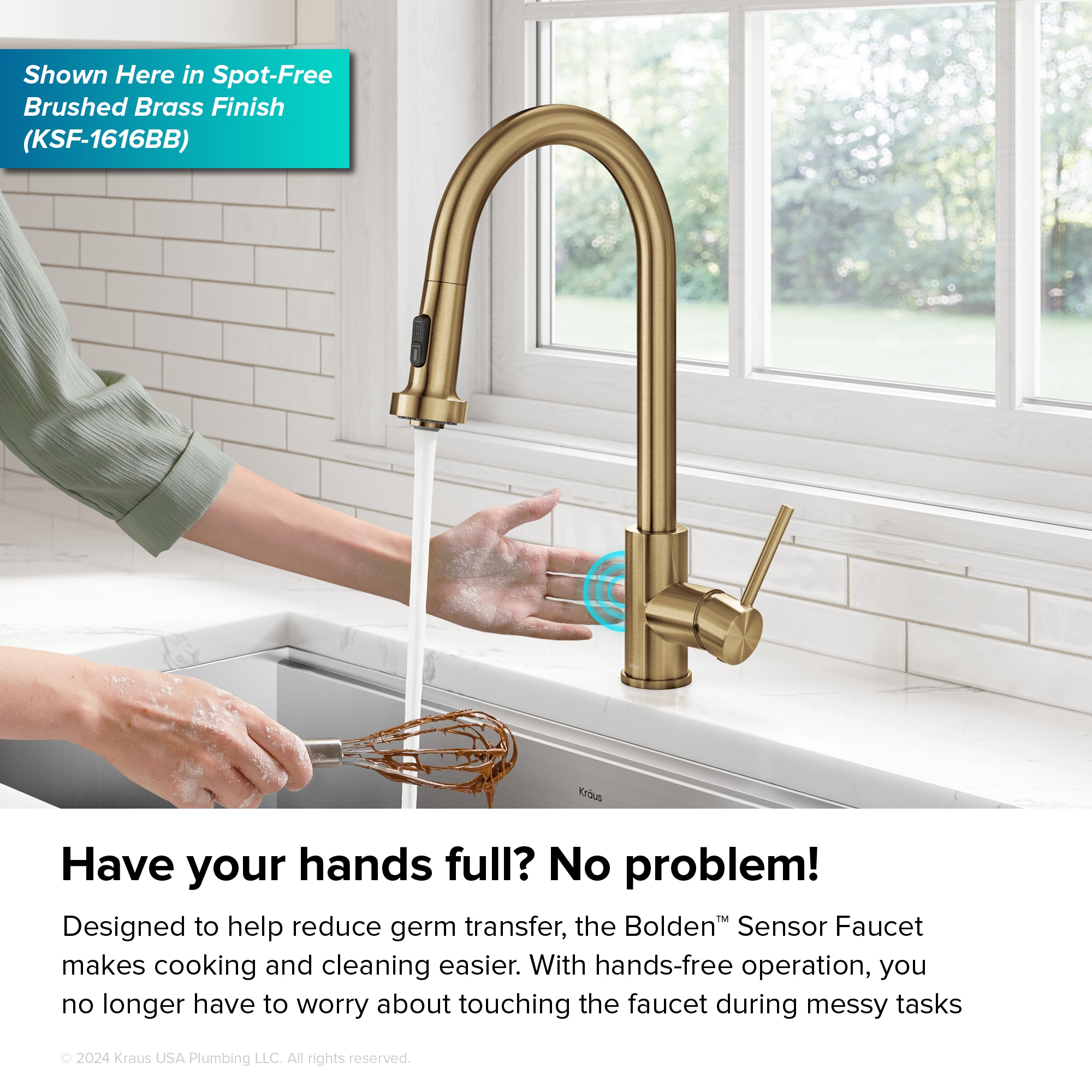 Kraus KSF-1616MB Kitchen-Faucets - View #4
