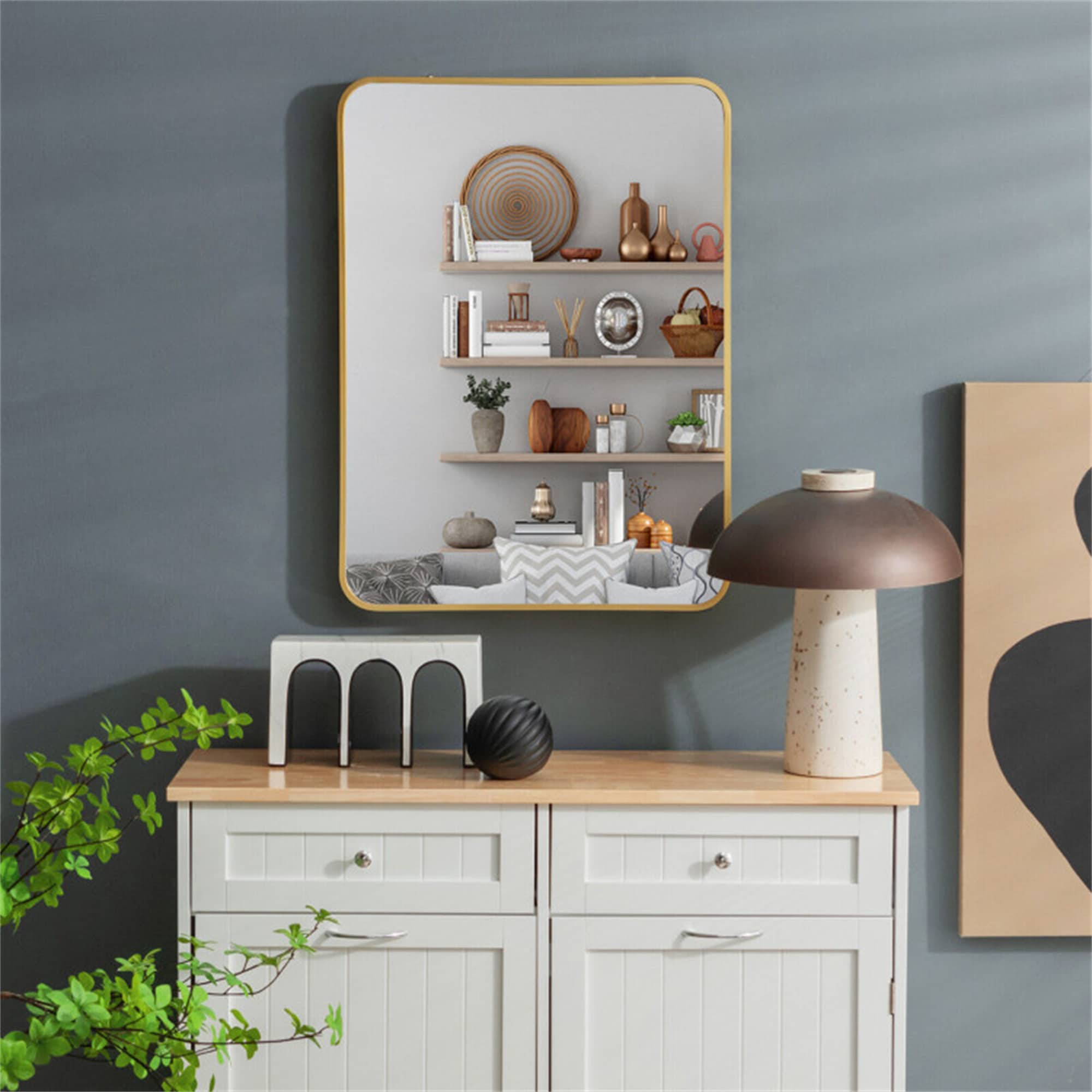 BABOOM BOM-10611GD-CO Framed-Bath-Mirrors - View #9