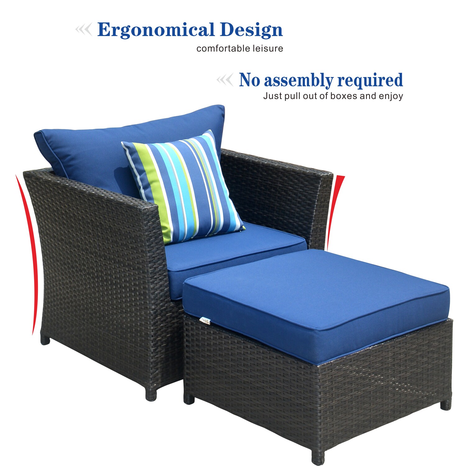 Ovios RS100-92 Patio-Conversation-Sets - View #5