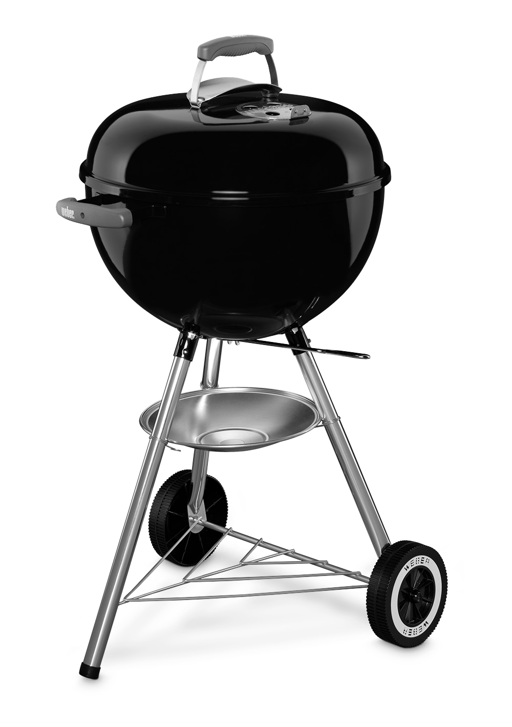 Weber Original Kettle 18-in W Black Kettle Charcoal Grill in the Charcoal  Grills department at