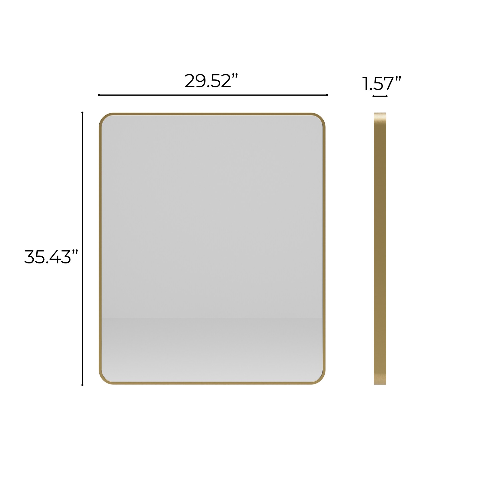 Fresca FMR473036BG Decor-Mirrors - View #4