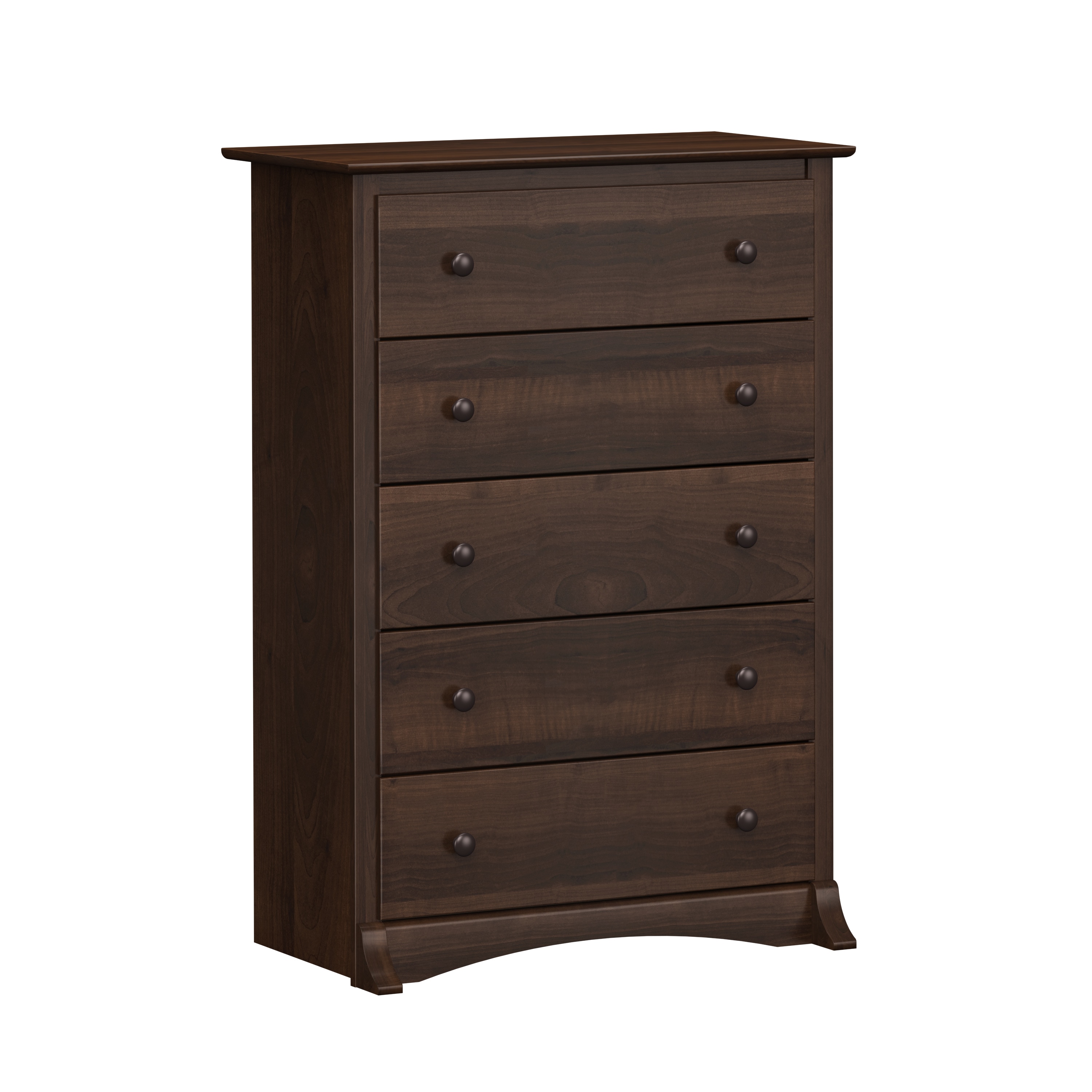 Prepac EDC-3345-K Fremont Espresso 5 -Drawer Standard chest