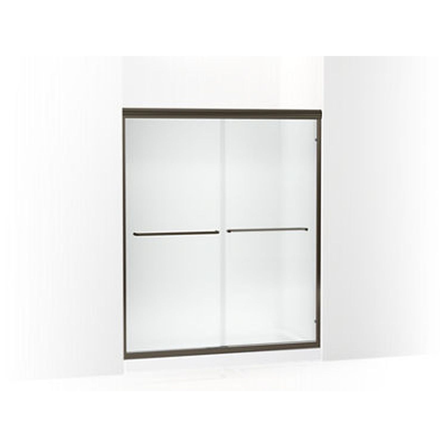 Sterling Finesse Deep Bronze 54-in to 59-in x 69.75-in Frameless ...