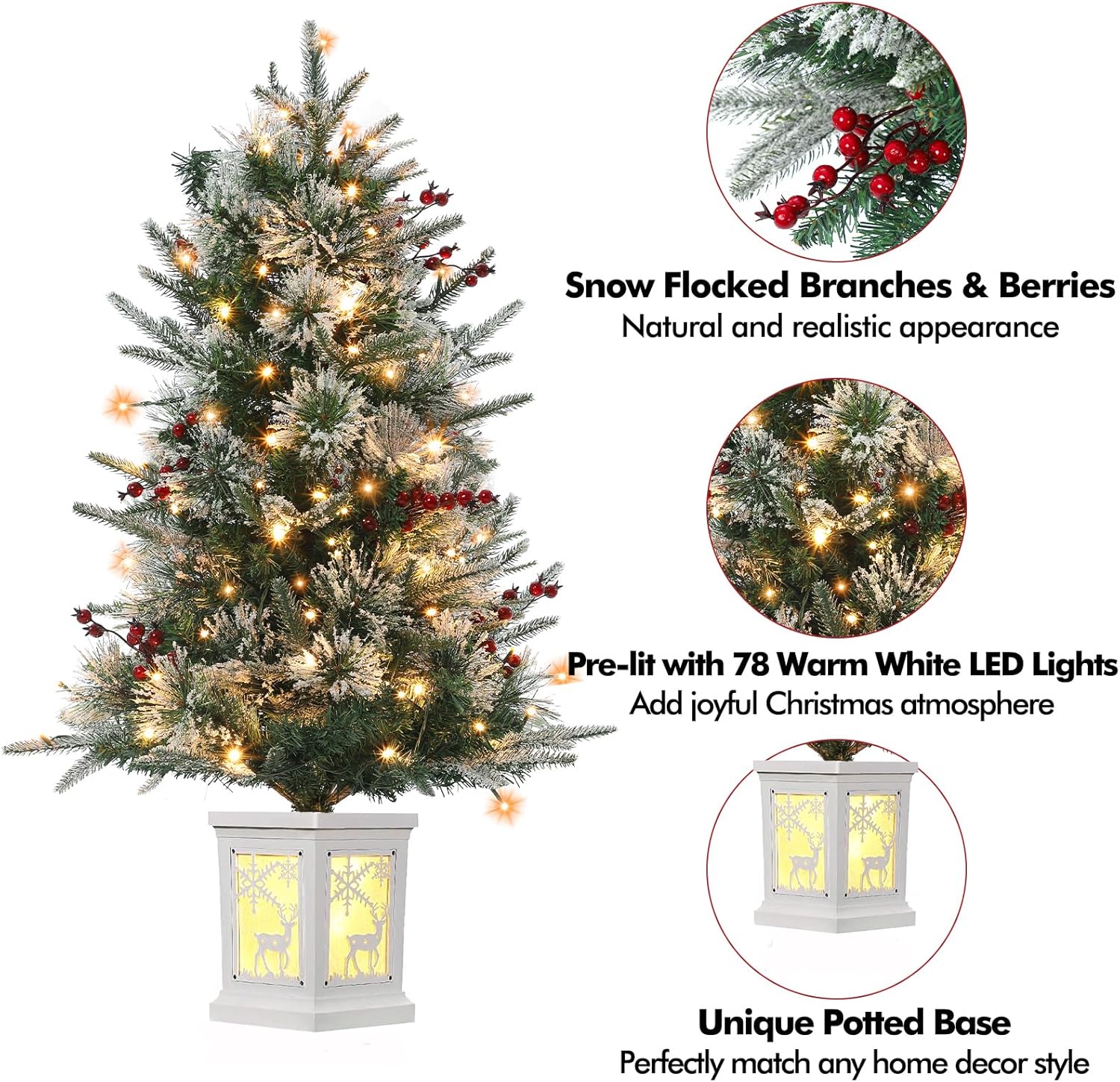 Garvee LXL-PHO-0WIHRONY Artificial-Christmas-Trees - View #7