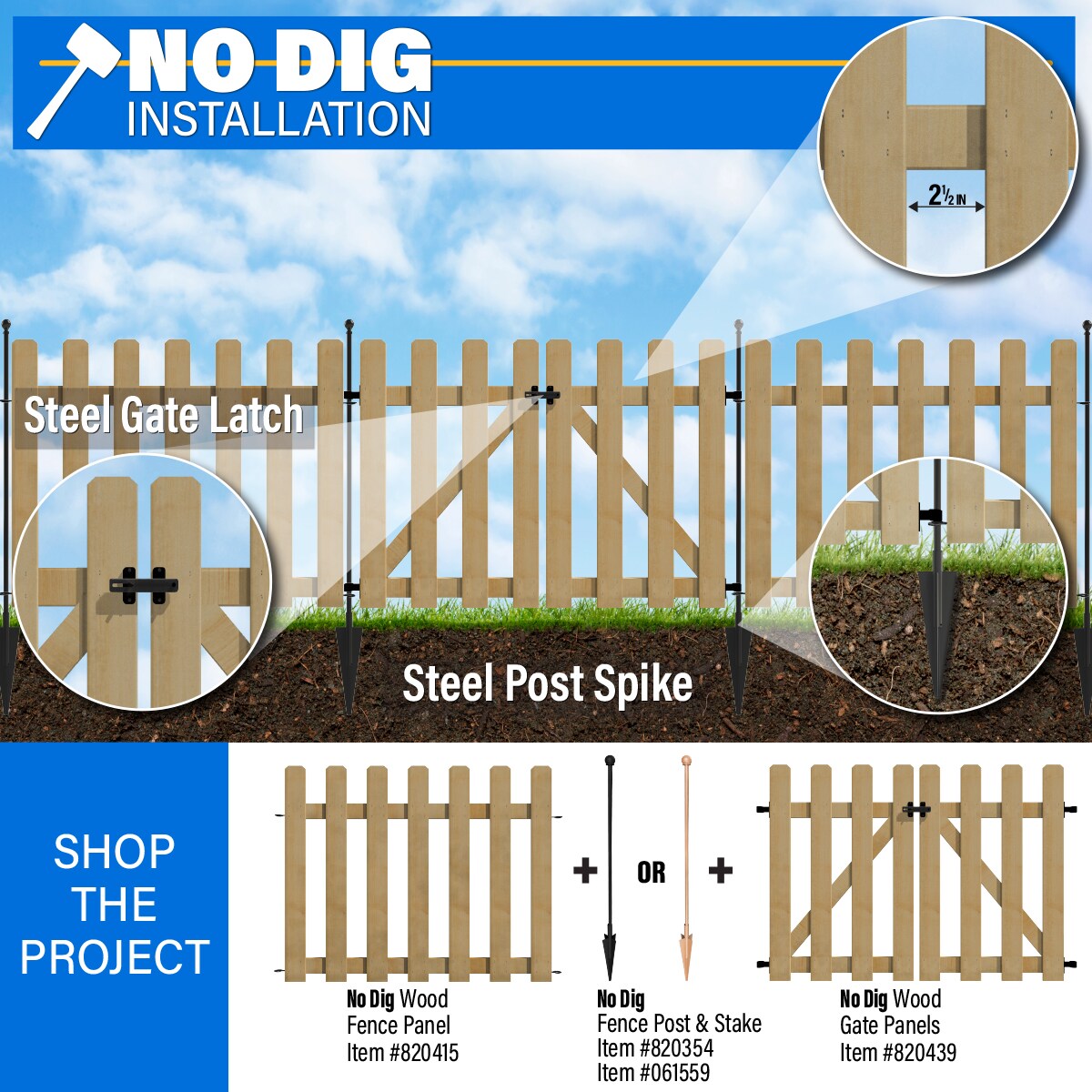 YARDLINK 820415S Wood-Fence-Panels - View #11