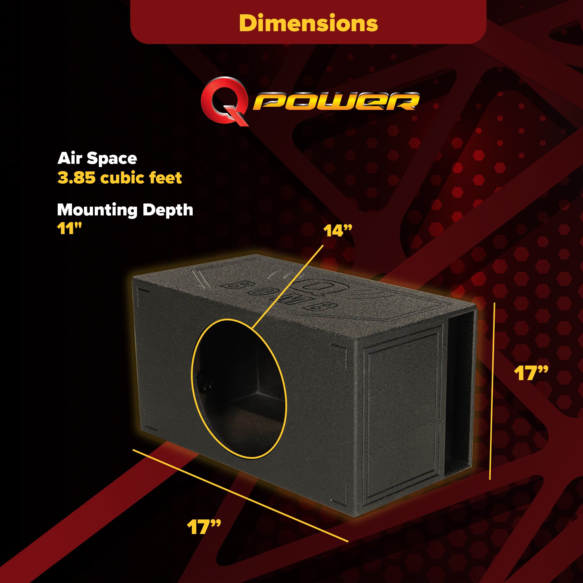 Q-Power QBOMB15VL-SINGLE Portable-Speakers - View #7
