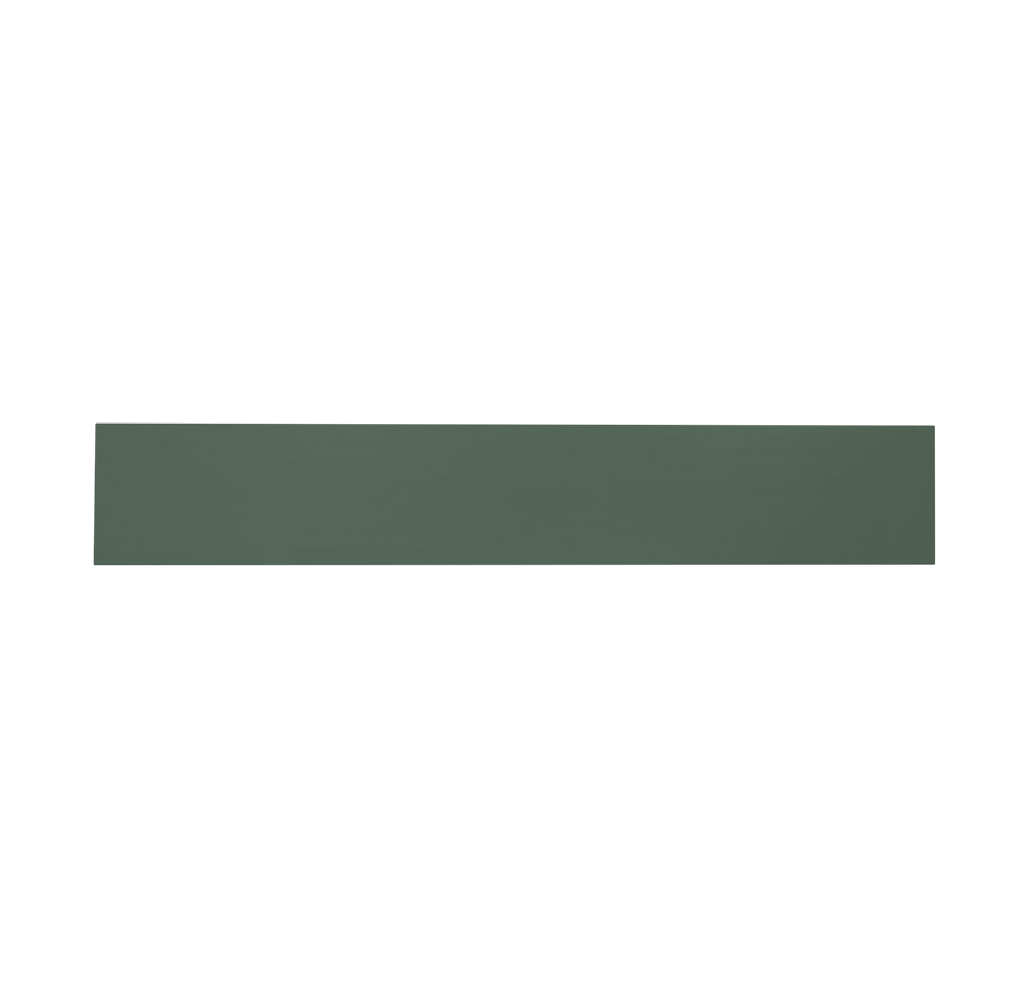 RELIABILT LS-SB-F636 Cabinet Fill Strip 6-in W x 36-in H x 0.75-in D Basil Green Painted