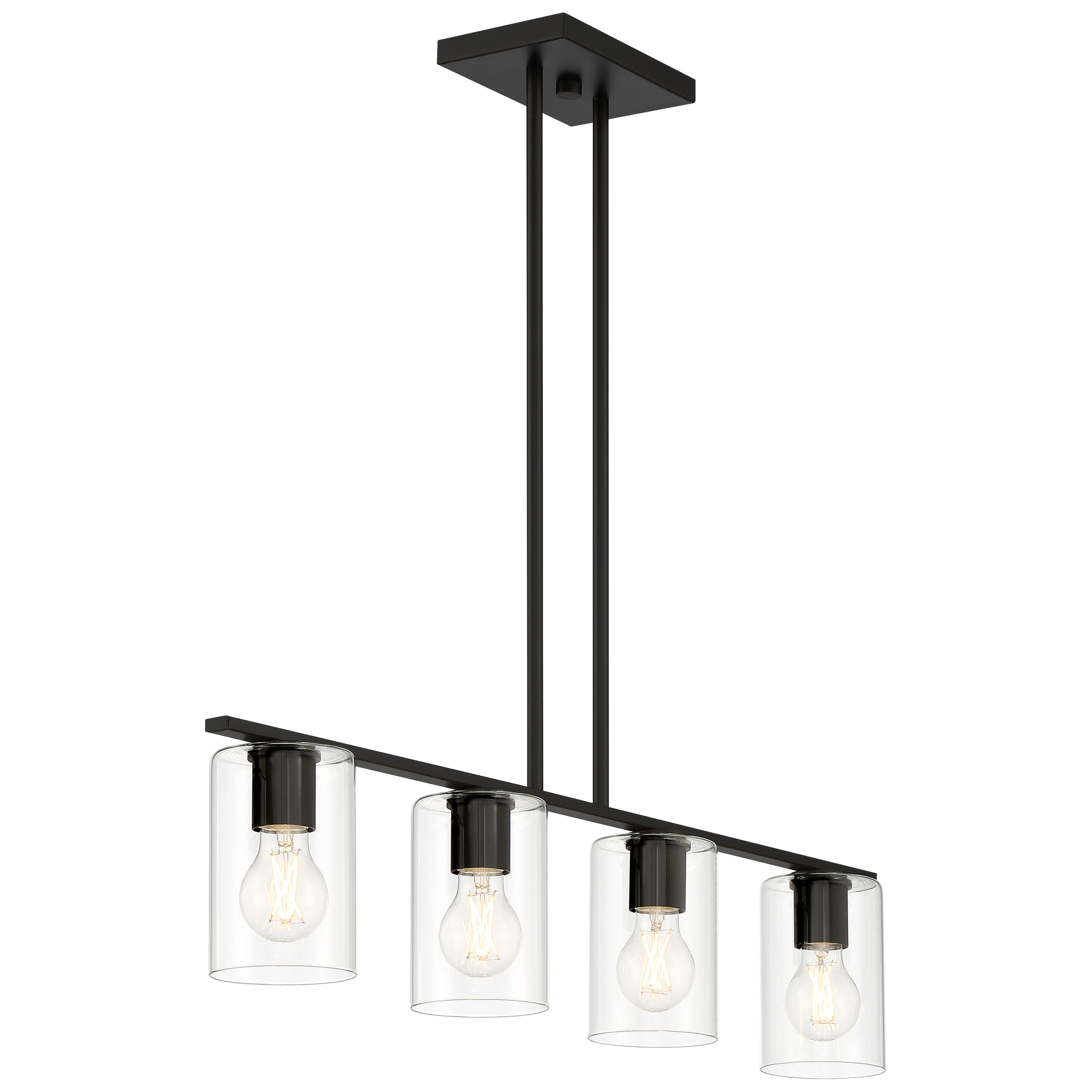 Access Lighting 62586LEDDLP-MBL/CLR Pendant-Lights - View #3