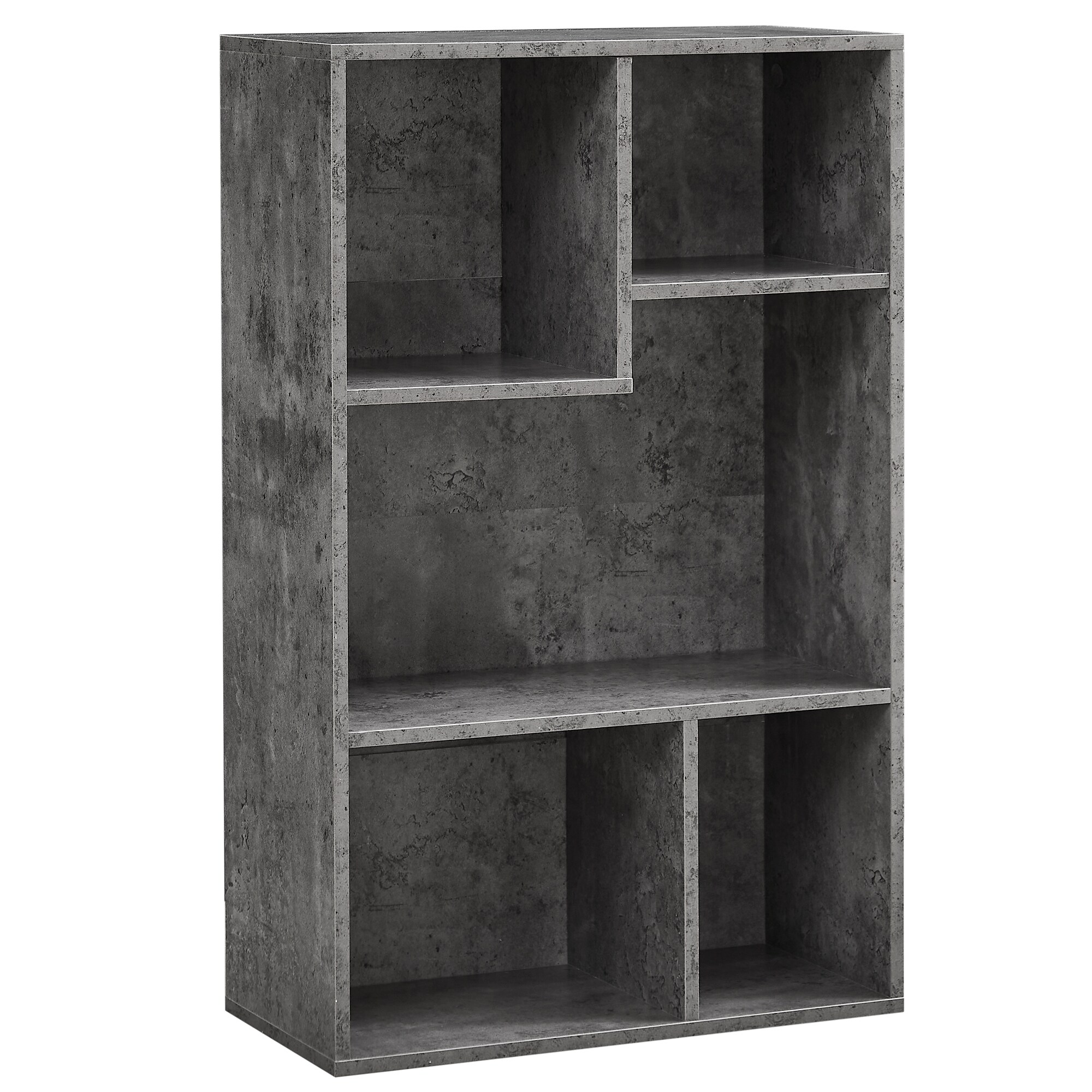Vecelo LOE-B10-GRY bookcases - View #2