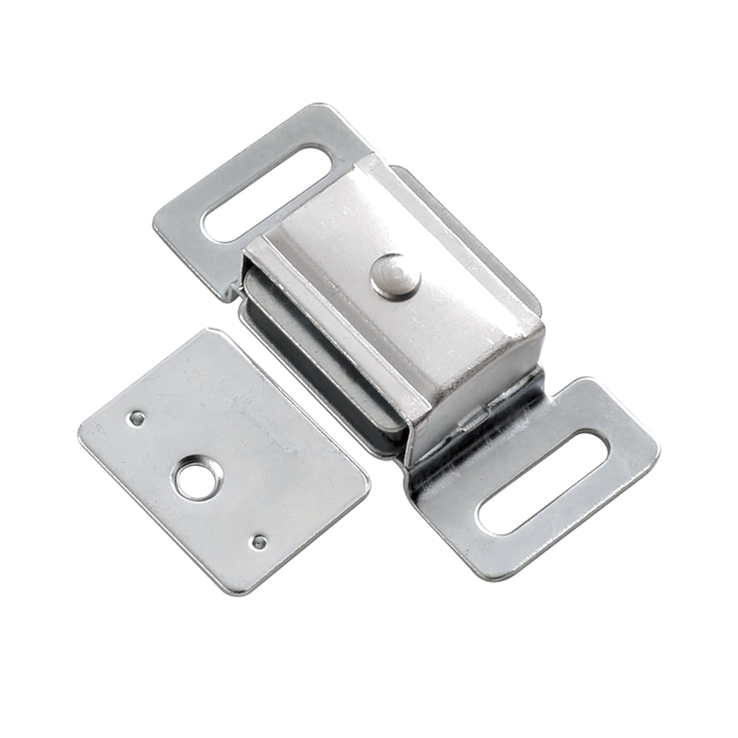 Hickory Hardware 61.976-mm Silver Magnetic Catch Cabinet Latch (25-Pack ...
