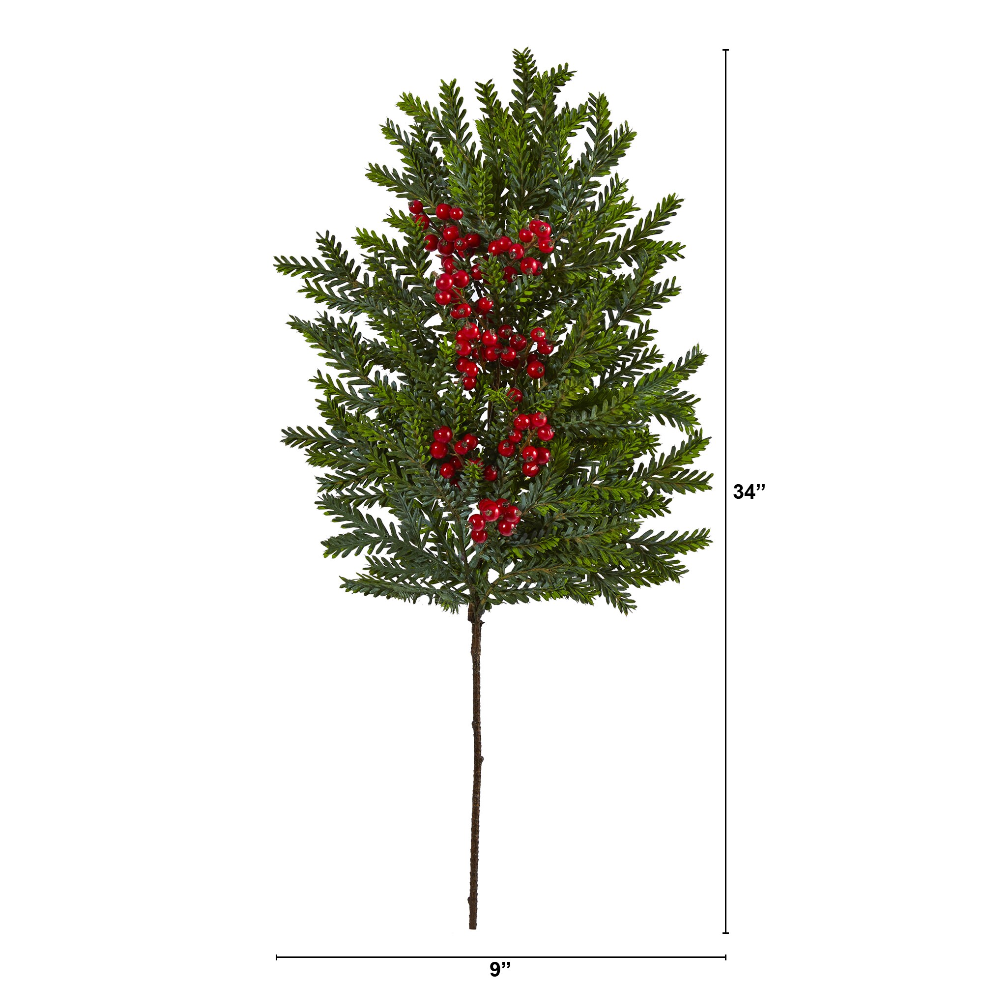 Nearly Natural 6286-S3 Christmas-Picks-Clips - View #2