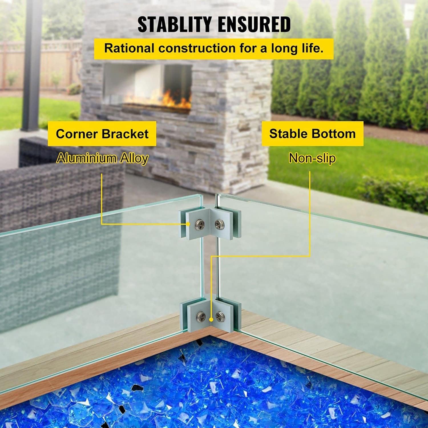 Choco Moon 6219035187912 Gas-Fire-Pit-Accessories - View #6