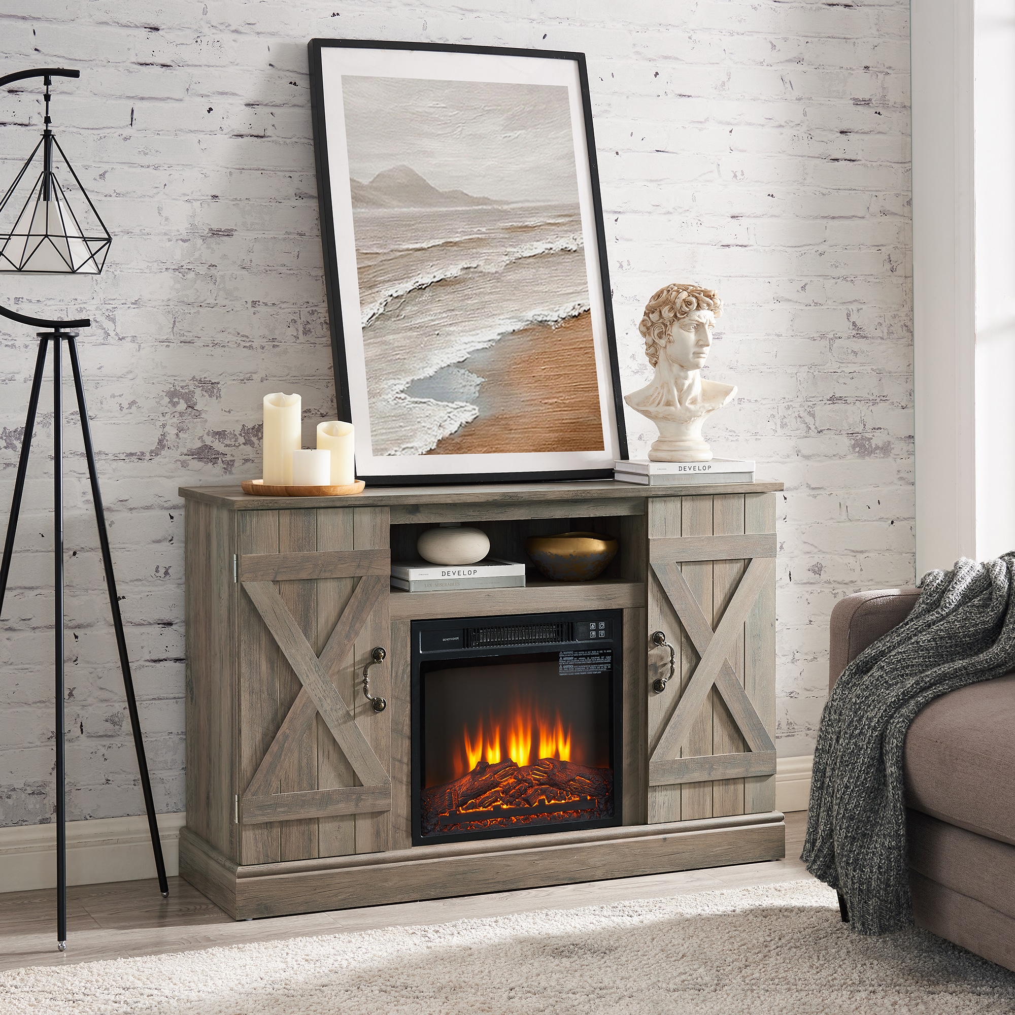 Bybafun YC1600001 Electric-Fireplaces - View #6