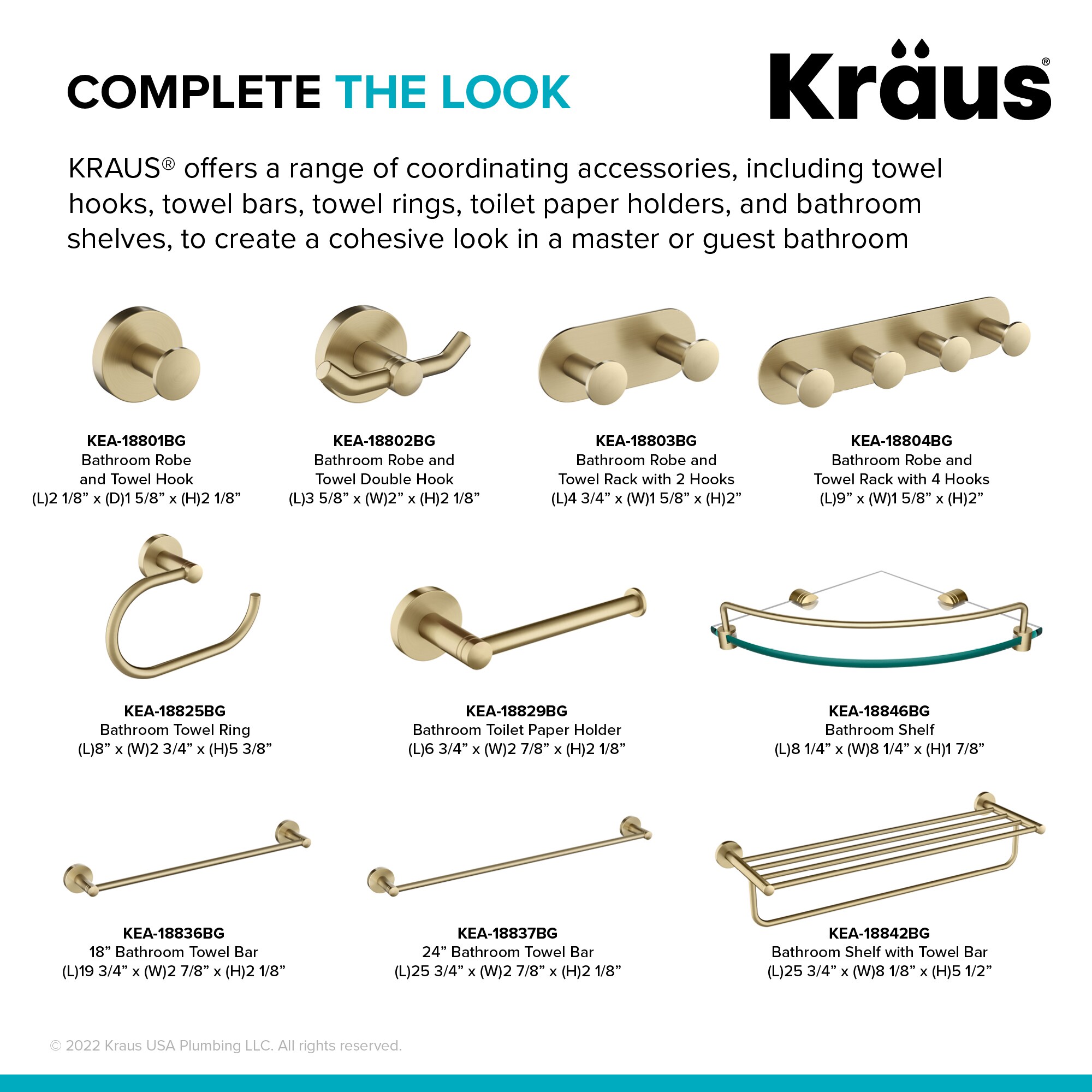 Kraus USA, Tissue Holder