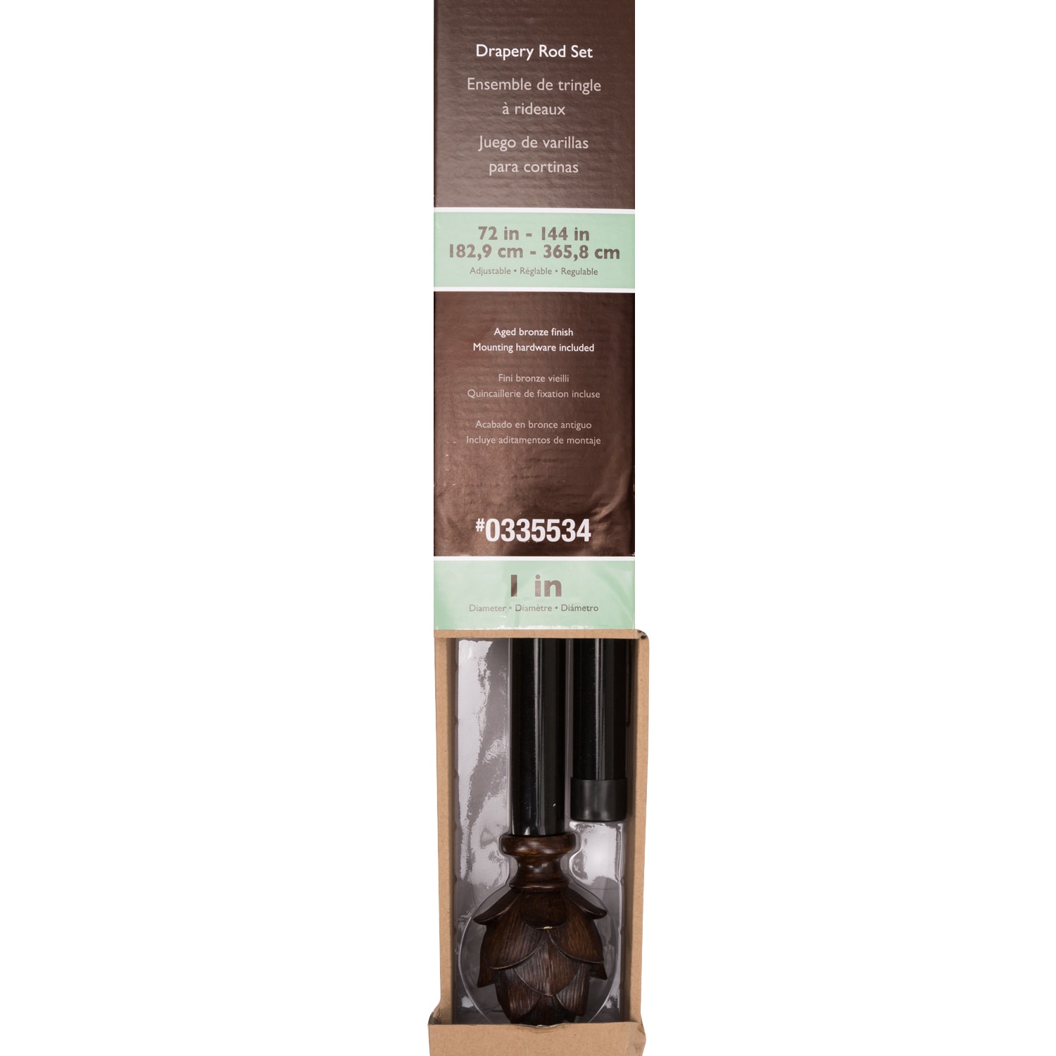 allen + roth 29998ZAB Curtain-Rods - View #2
